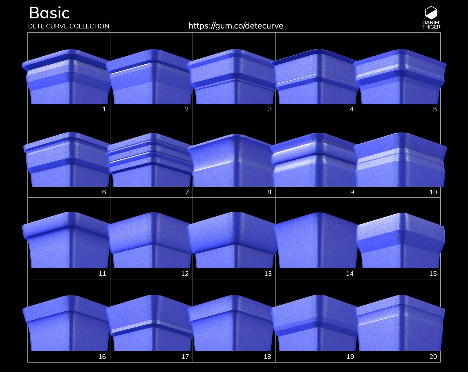 Substance Designer Utility Node | Dete Curve Collection