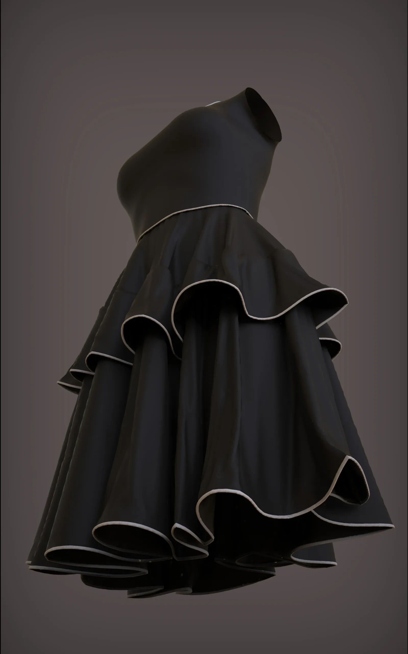 Outfit - Multi Layered Dress