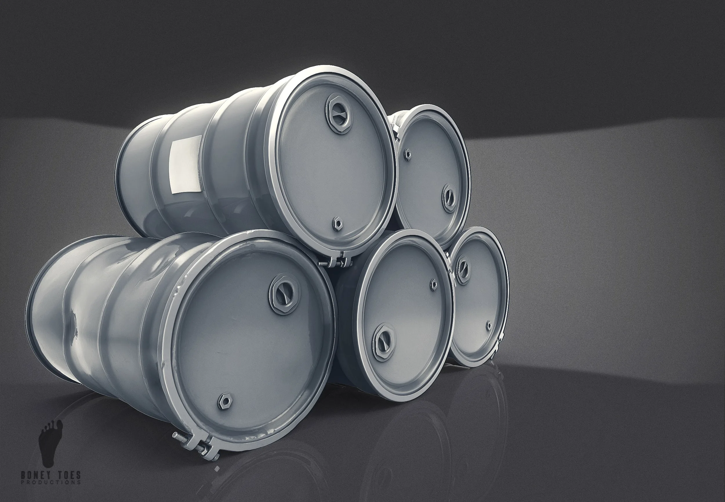 3D Steel Drums - High Poly