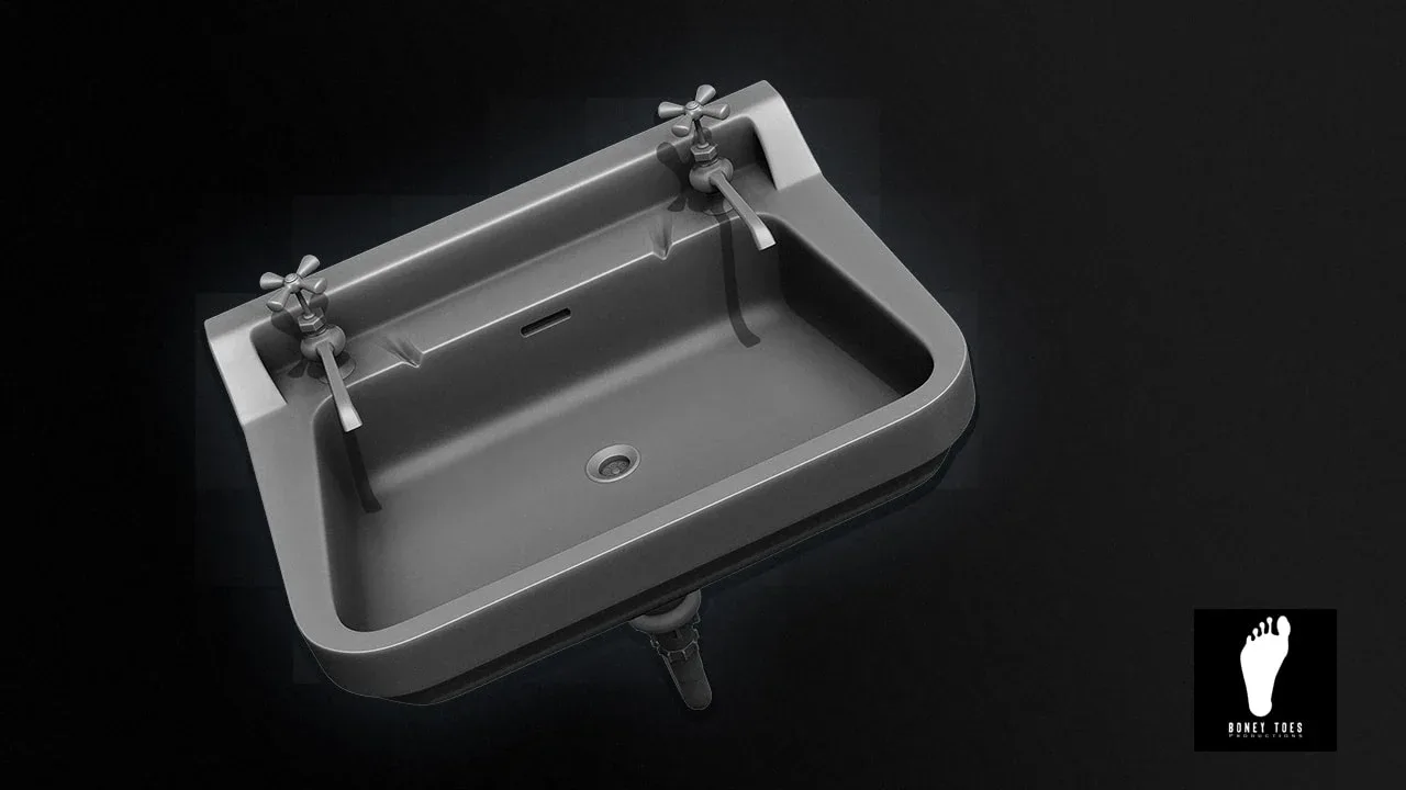 3D Bathroom Sink - High Poly