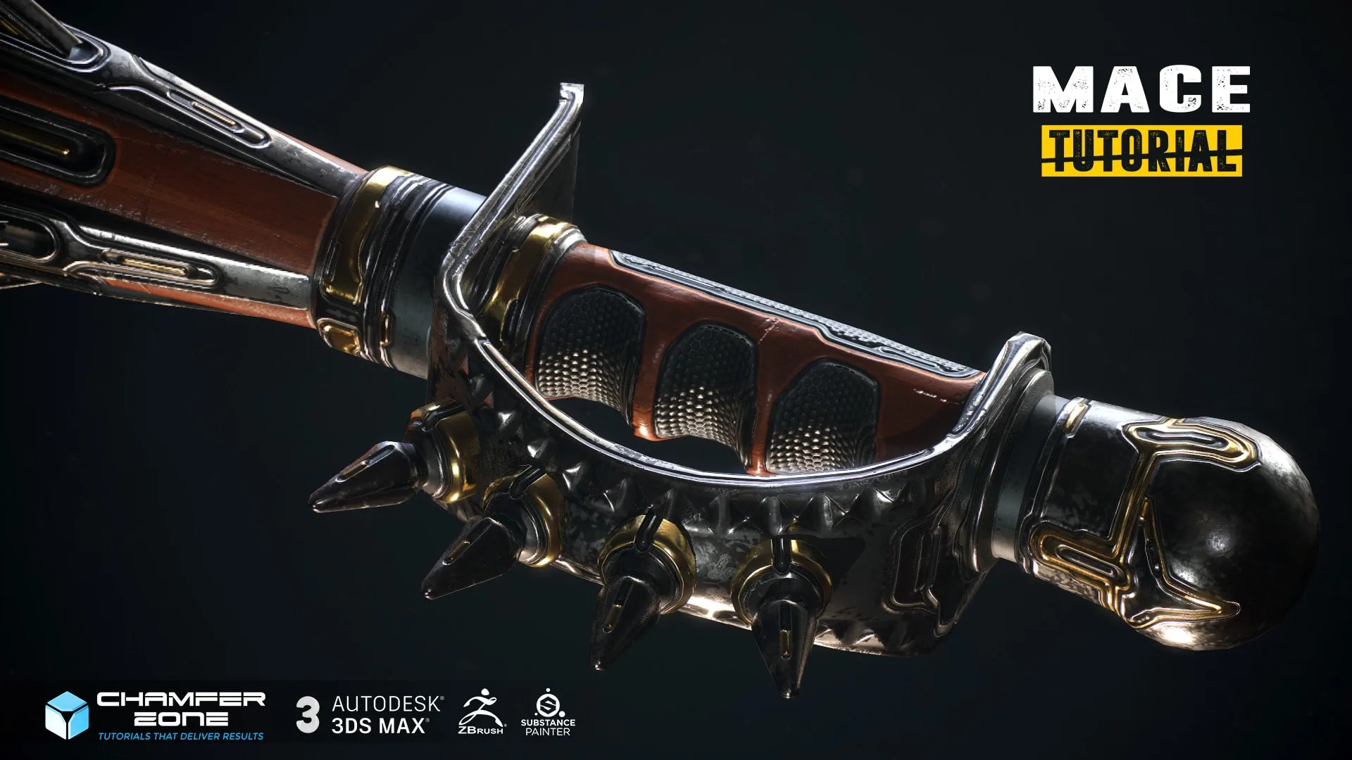MACE Tutorial - COMPLETE EDITION - Master The Art Of ZBrush, 3Ds Max & Substance Painter