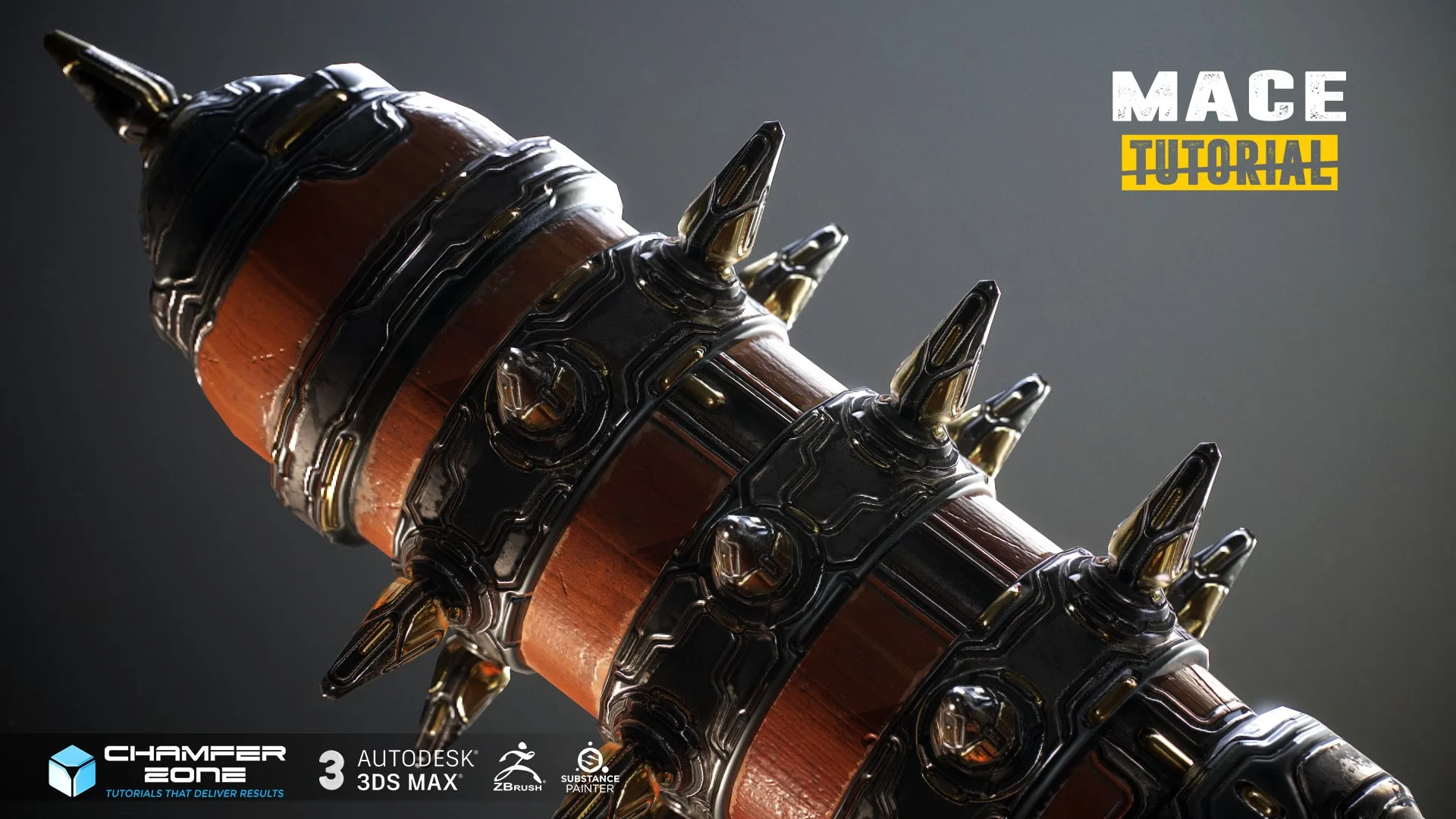 MACE Tutorial - COMPLETE EDITION - Master The Art Of ZBrush, 3Ds Max & Substance Painter