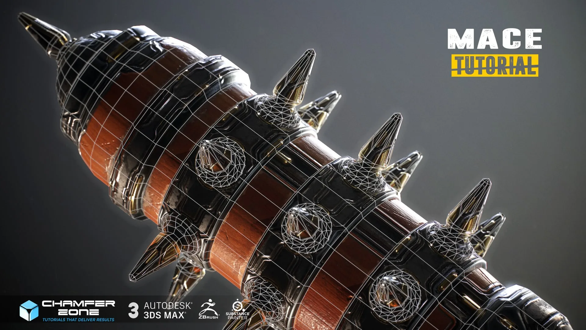 MACE Tutorial - COMPLETE EDITION - Master The Art Of ZBrush, 3Ds Max & Substance Painter