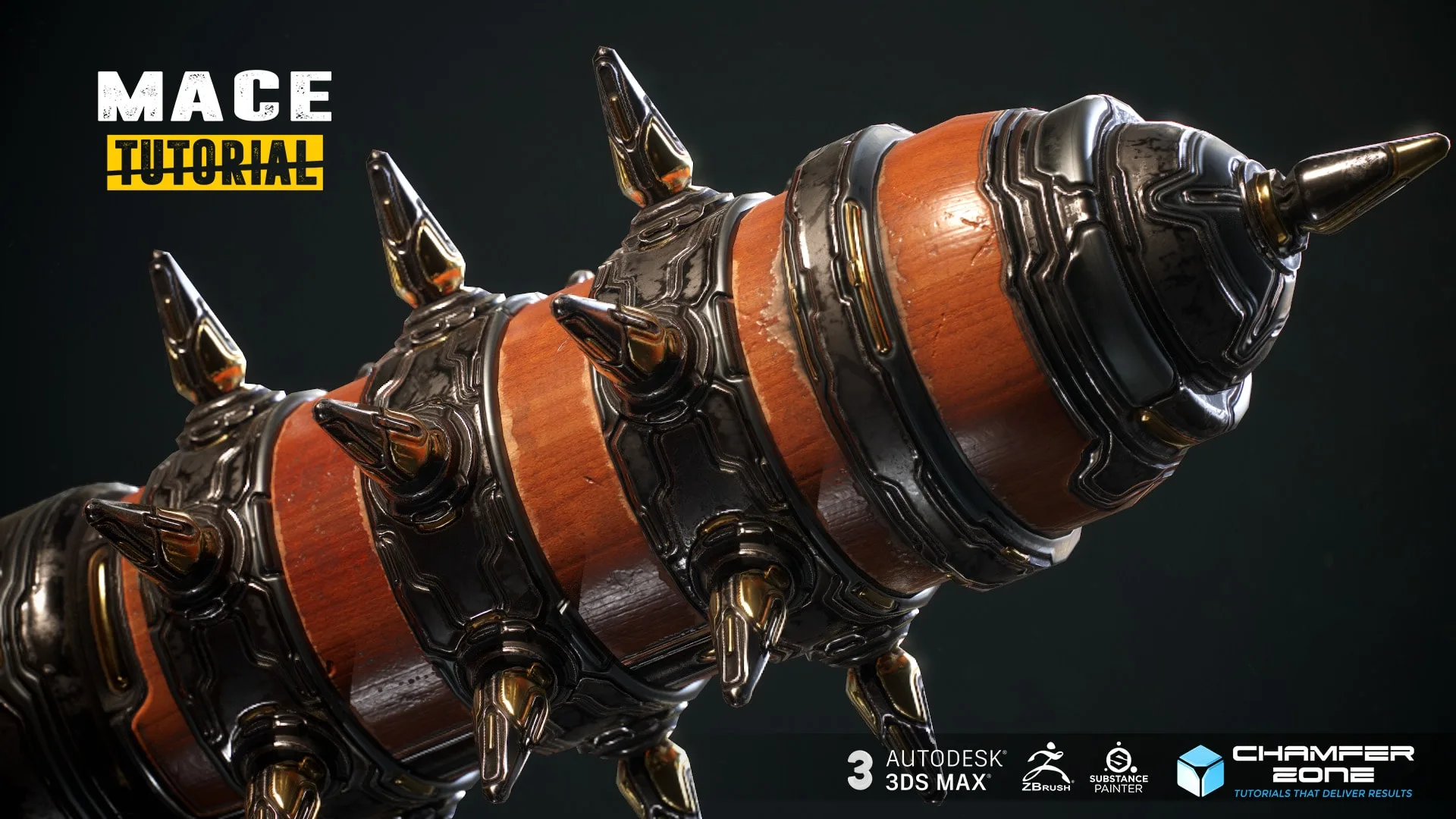 MACE Tutorial - COMPLETE EDITION - Master The Art Of ZBrush, 3Ds Max & Substance Painter