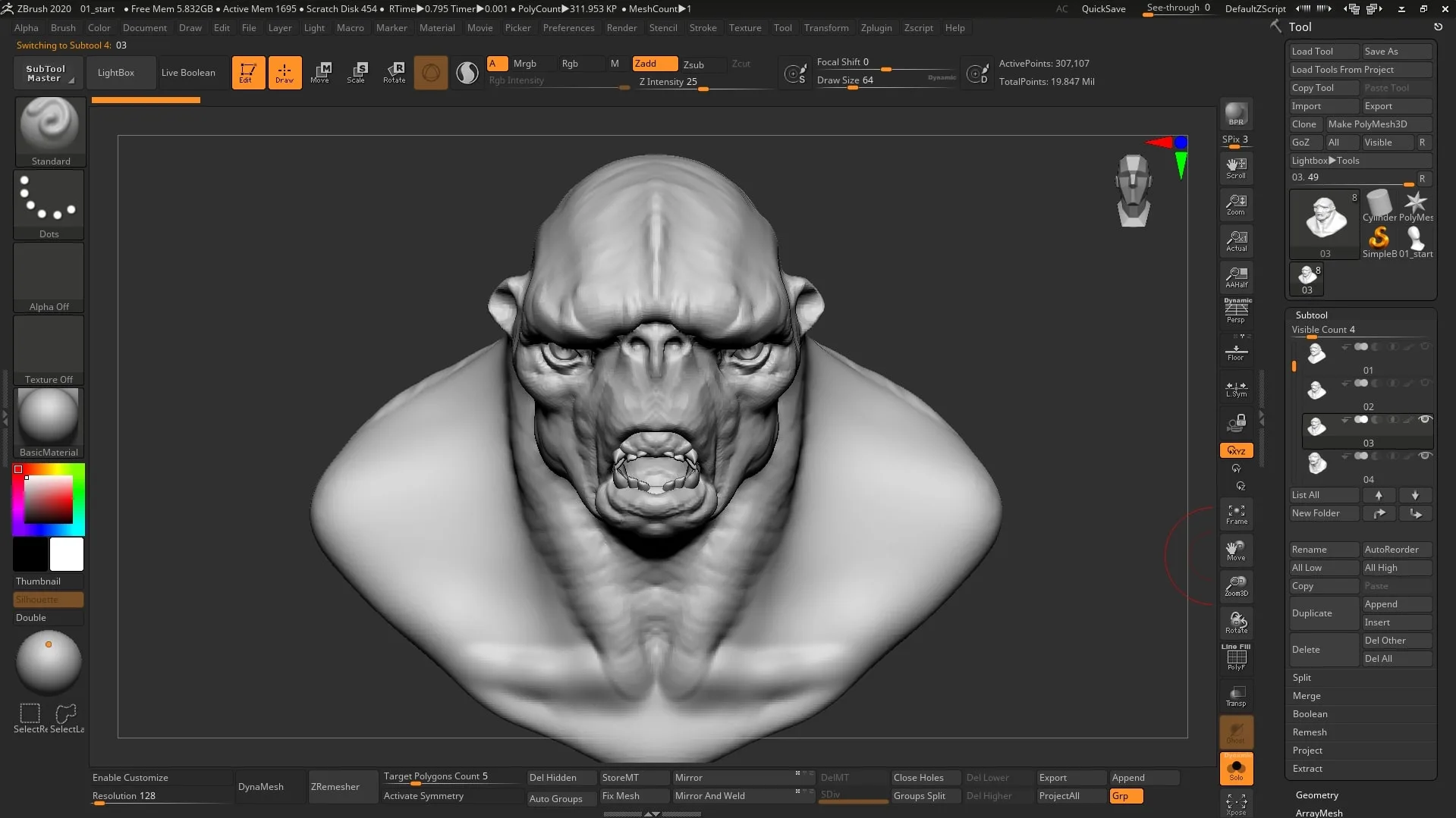 Introduction to ZBrush