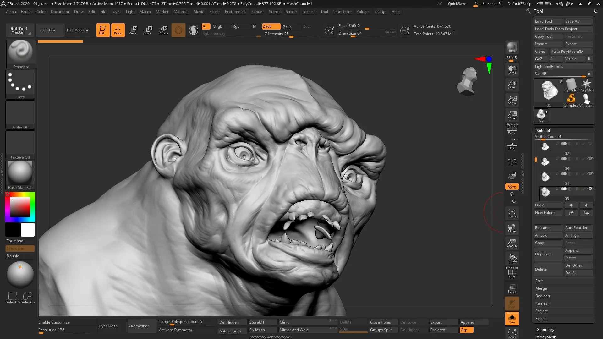 Introduction to ZBrush