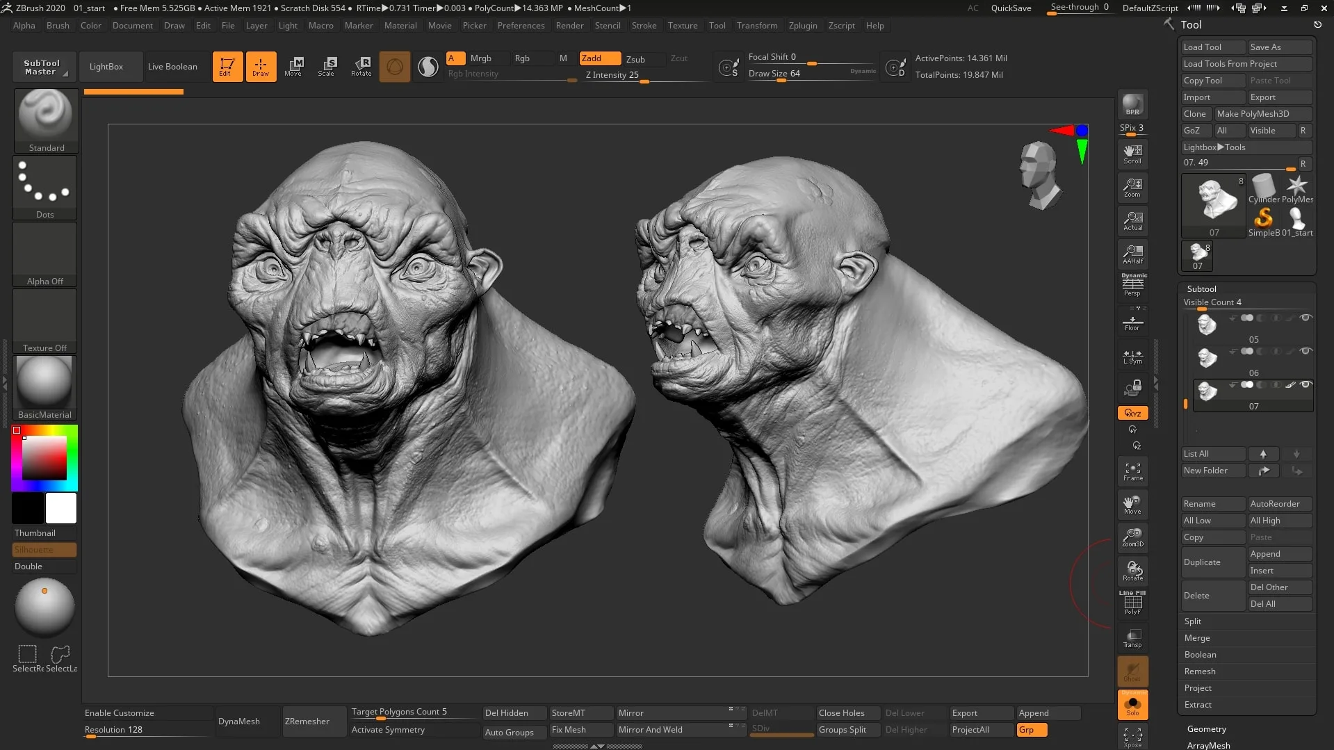 Introduction to ZBrush