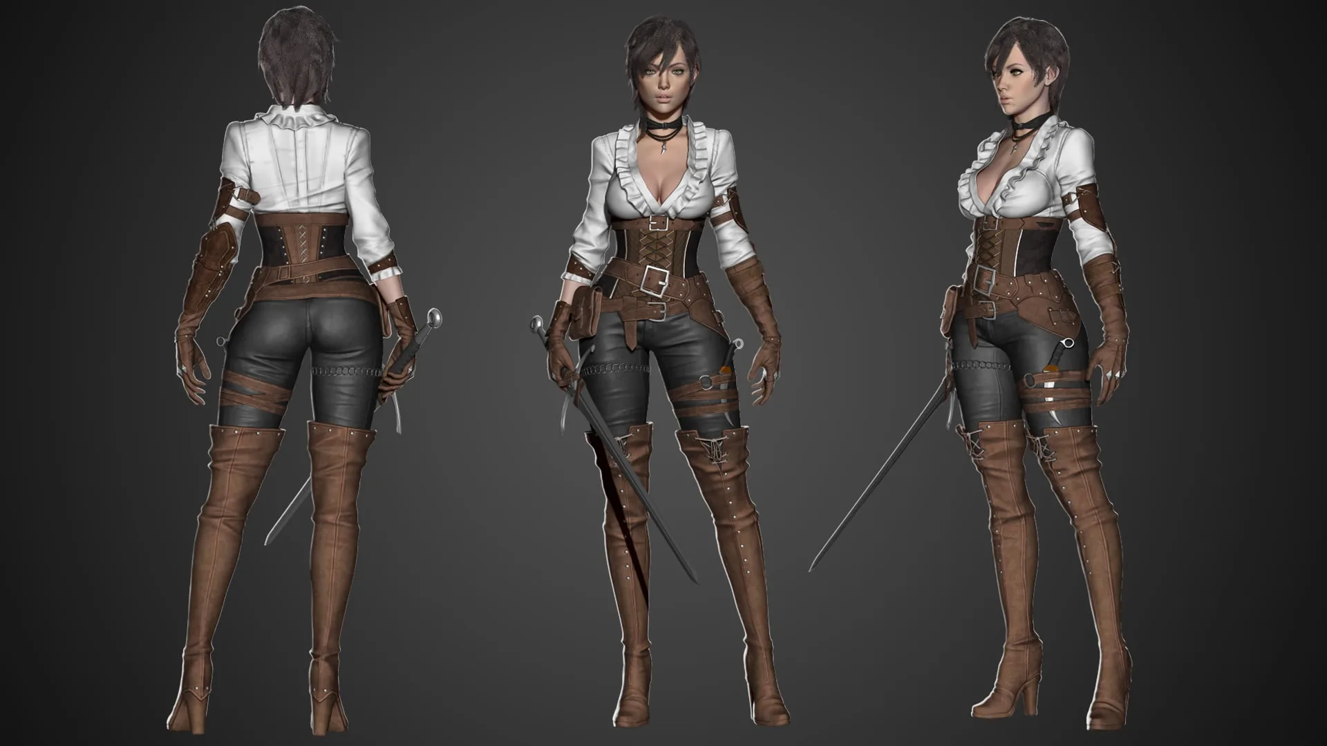 Female Character Creation In ZBrush