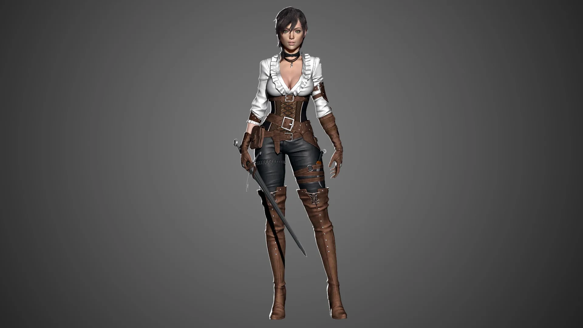 Female Character Creation In ZBrush