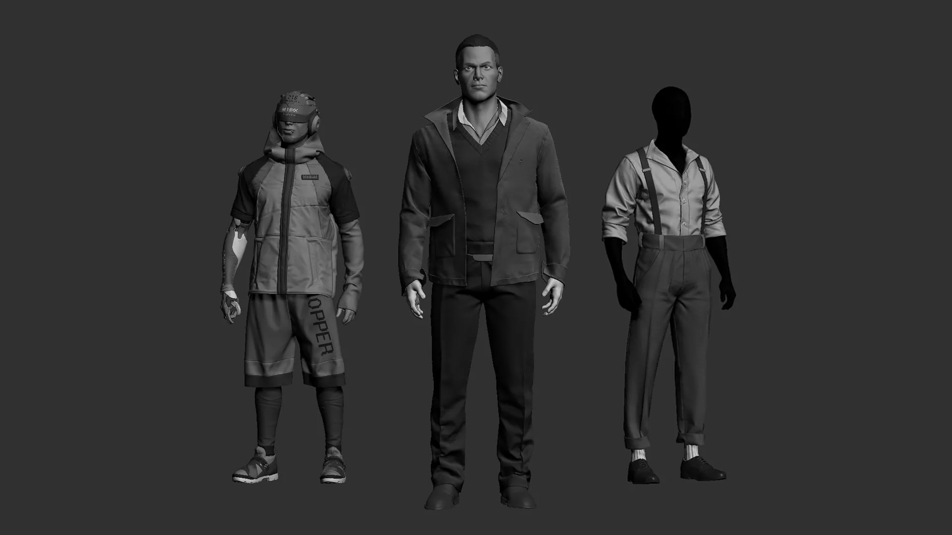 Realistic Clothing for Game Characters