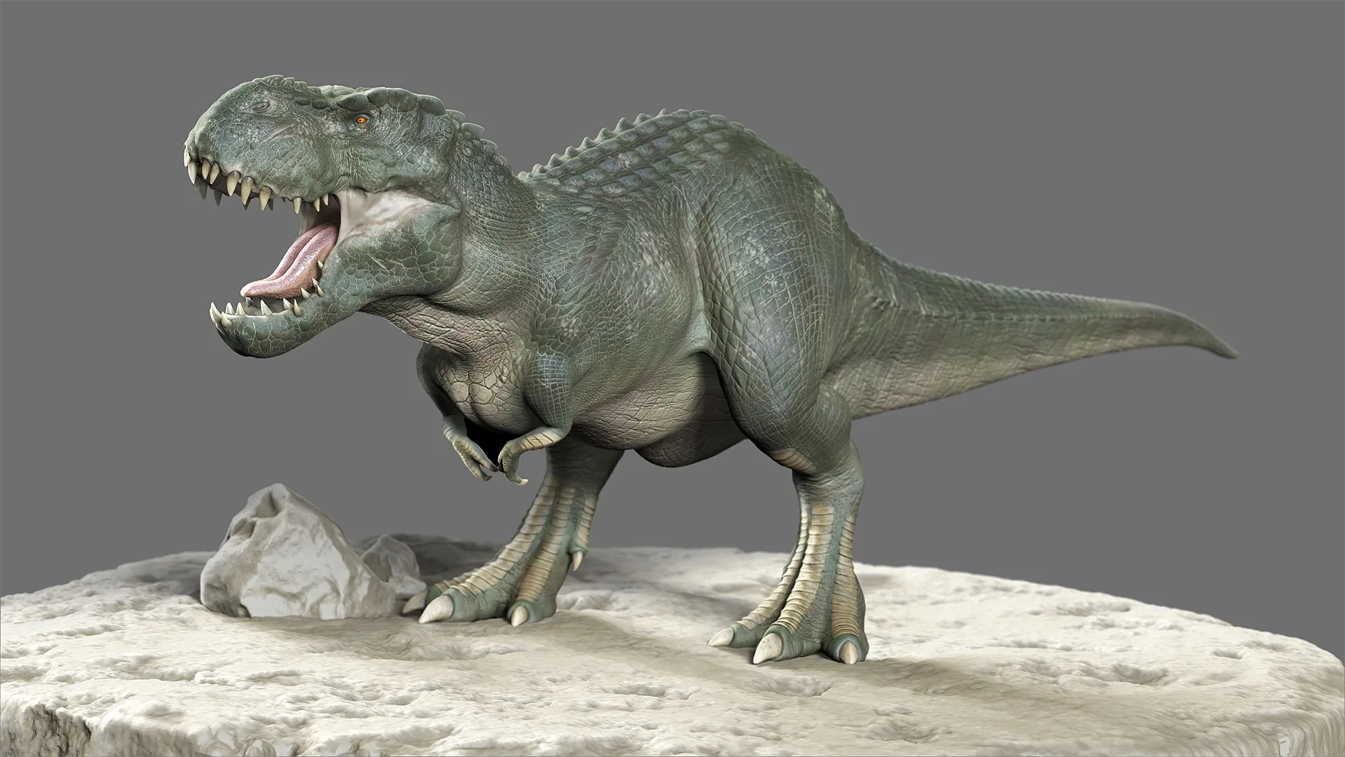 Realistic Dinosaur Sculpting in Zbrush