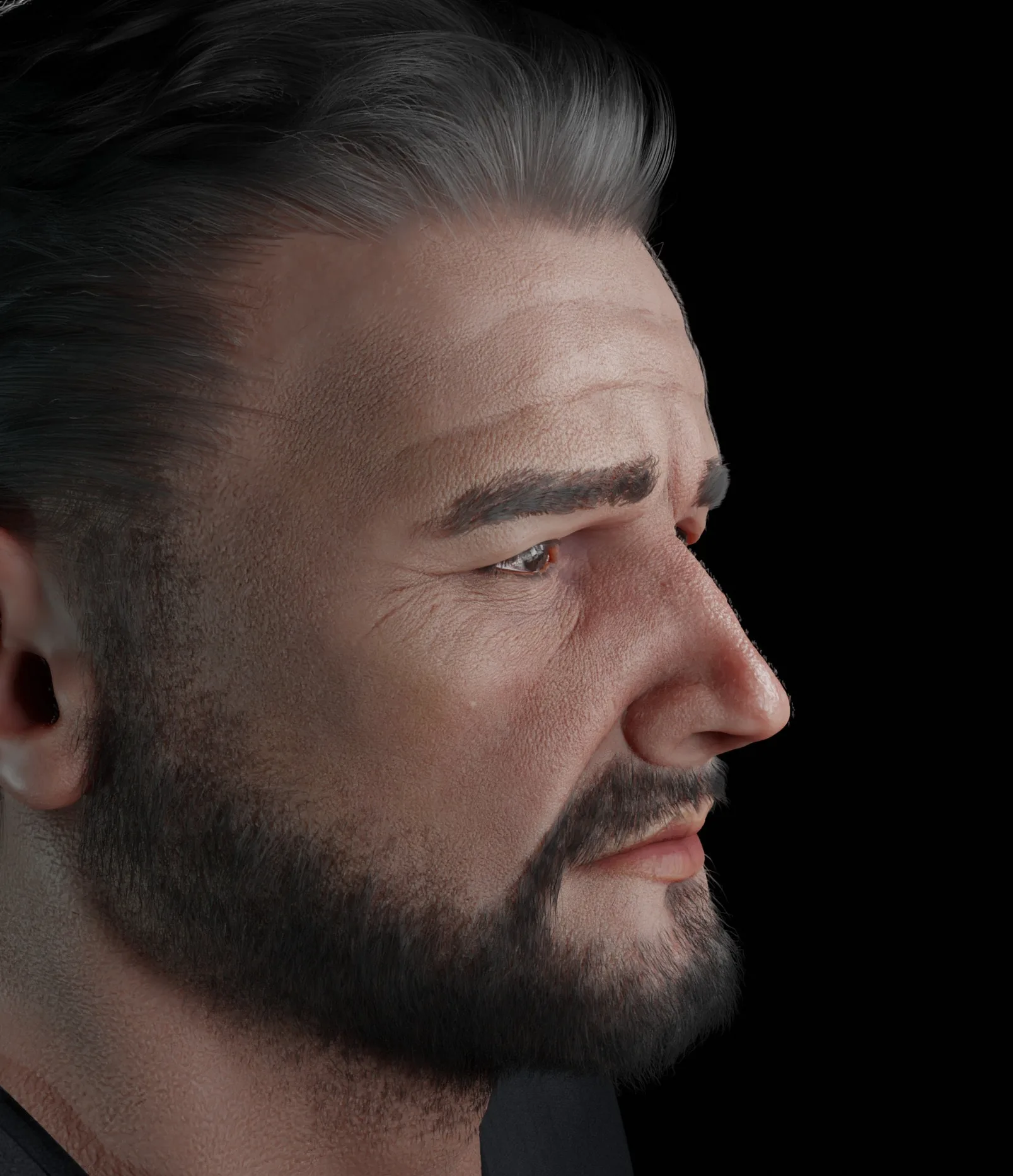 Realistic Face Creation in Blender