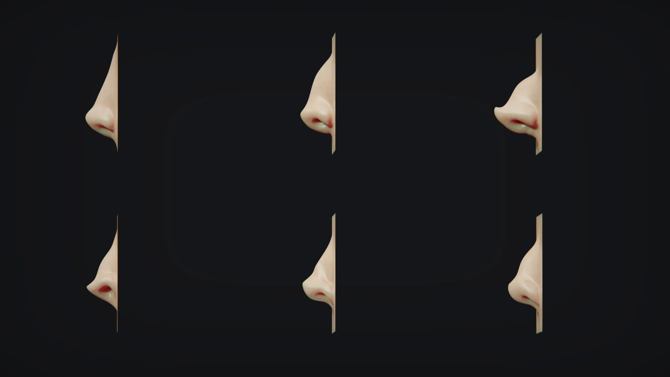 ZBrush - 18 Fantasy Noses - VDM Brushes