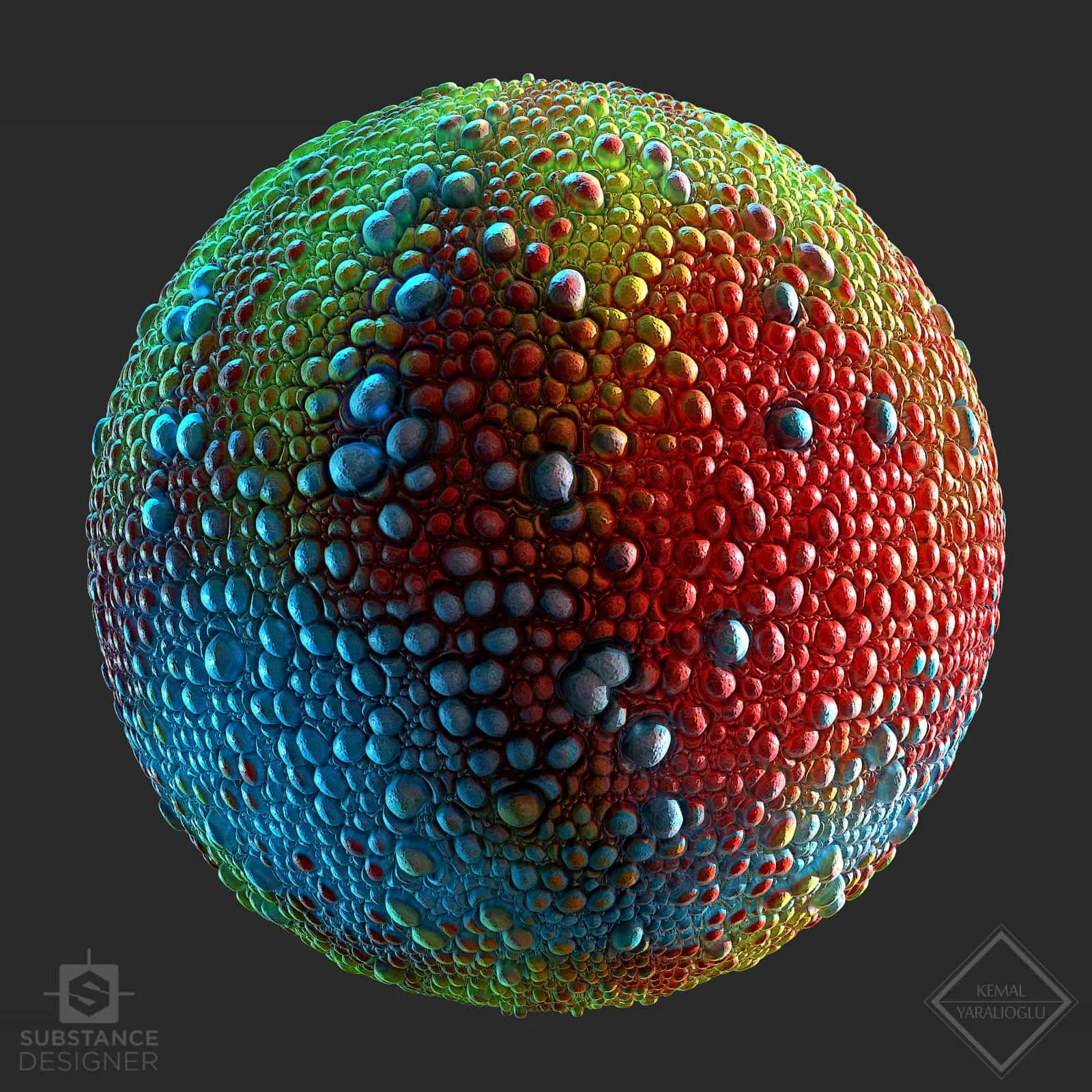 Chameleon Skin - Substance Designer