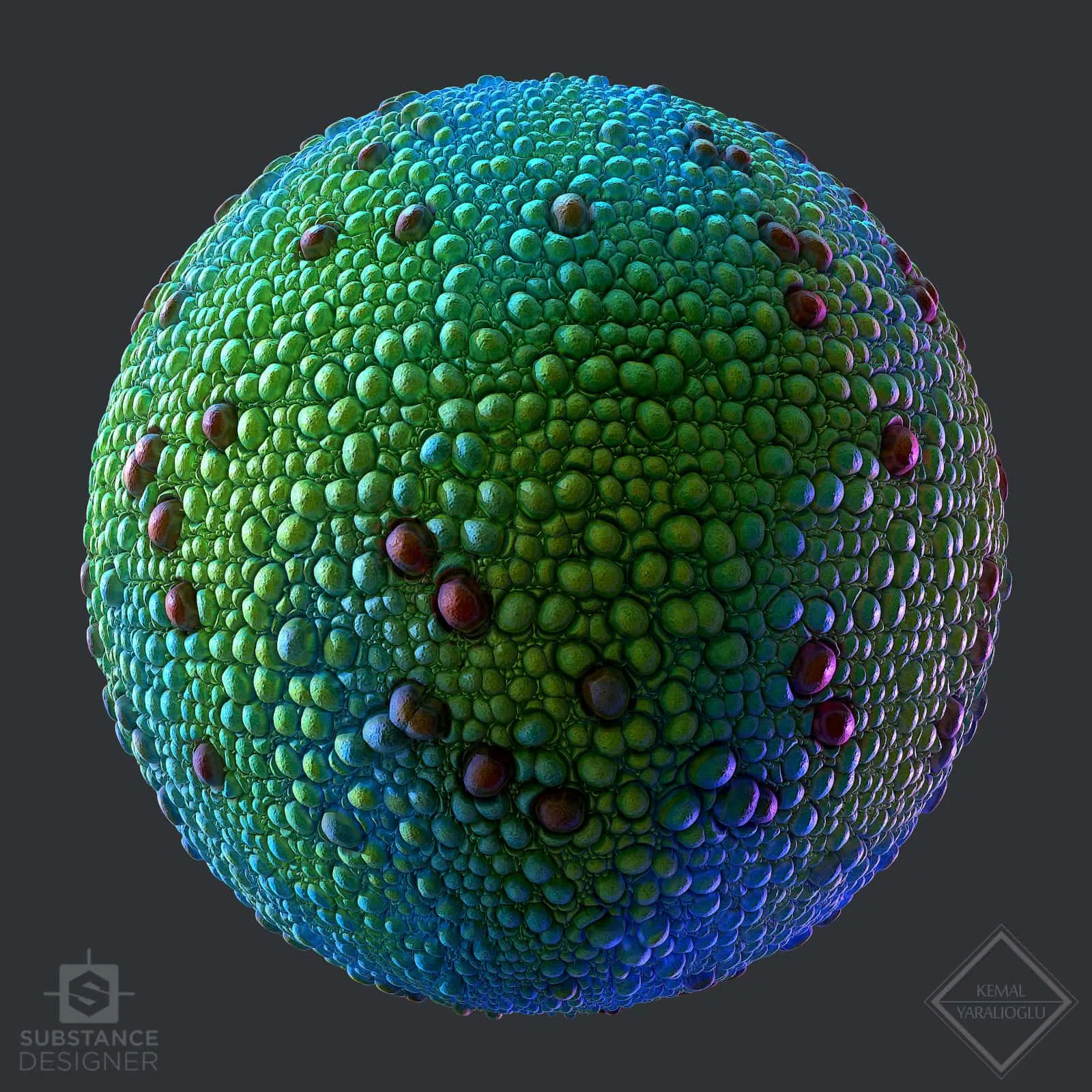 Chameleon Skin - Substance Designer