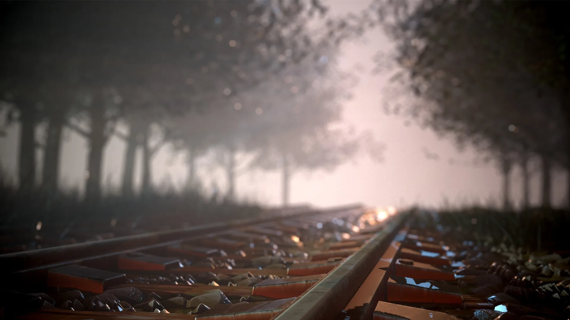 Train Tracks - Substance Designer