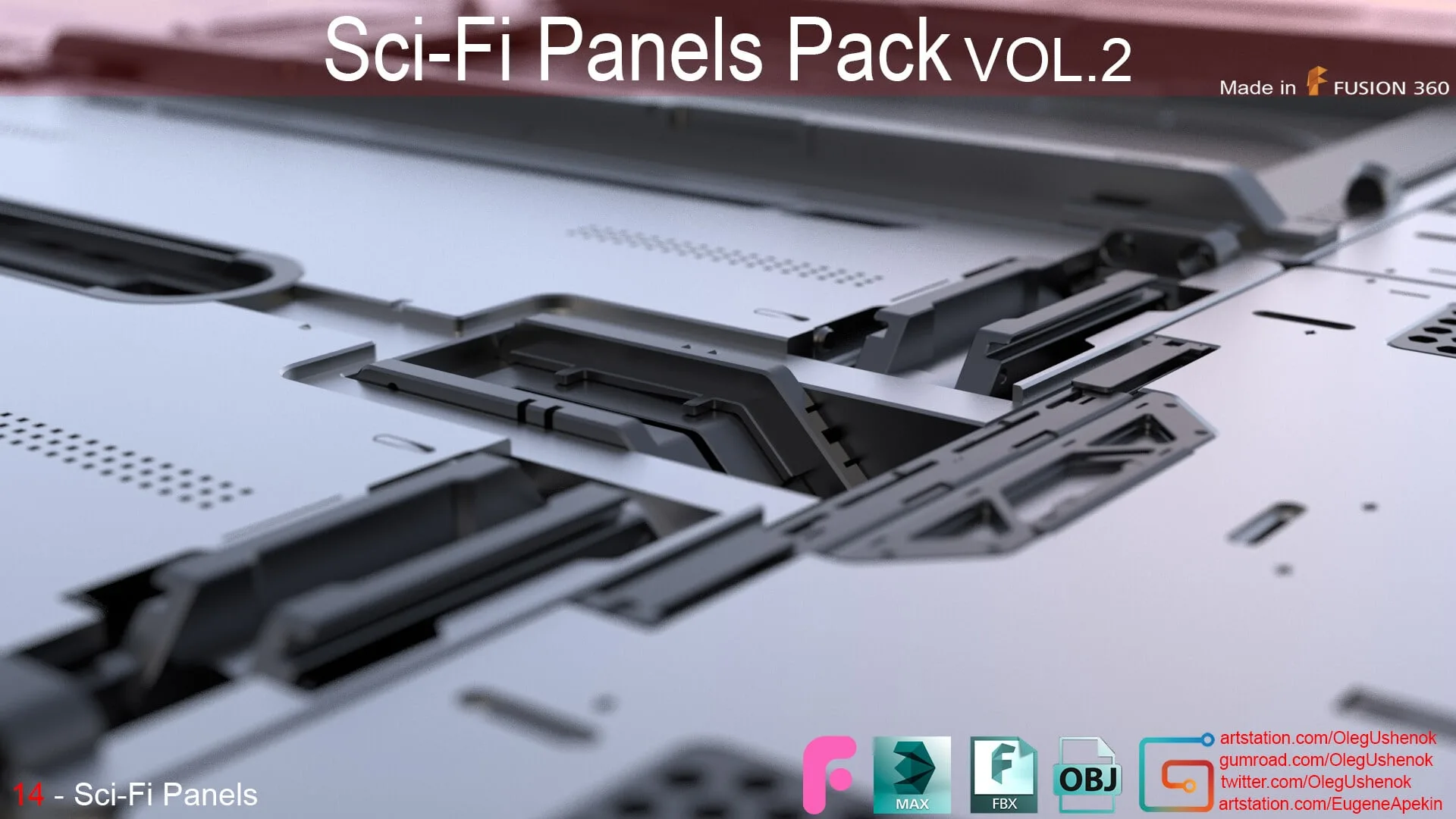 Sci-Fi Panels Pack Vol 2