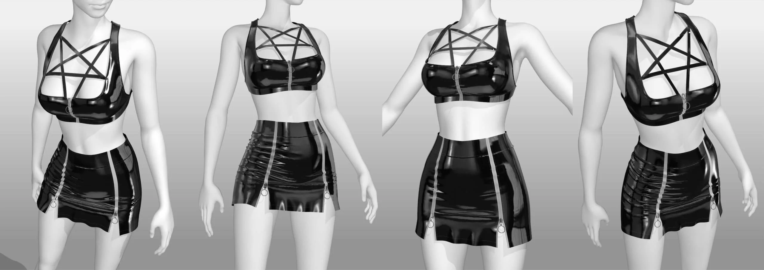 New Goth Outfit Vol.02 - Vinyl Collection