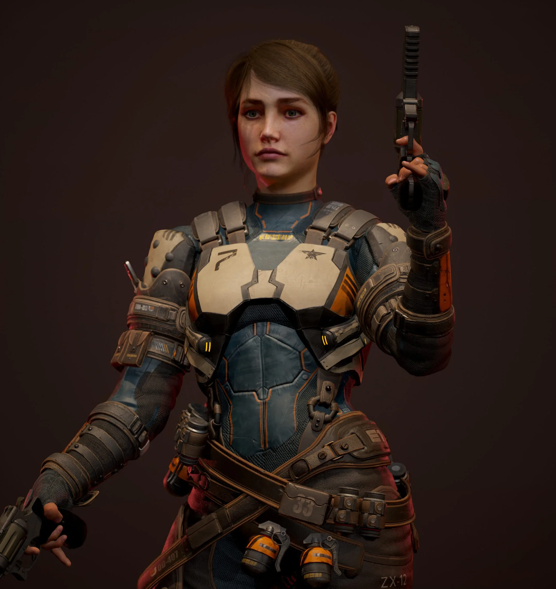 Real-Time Female Mercenary