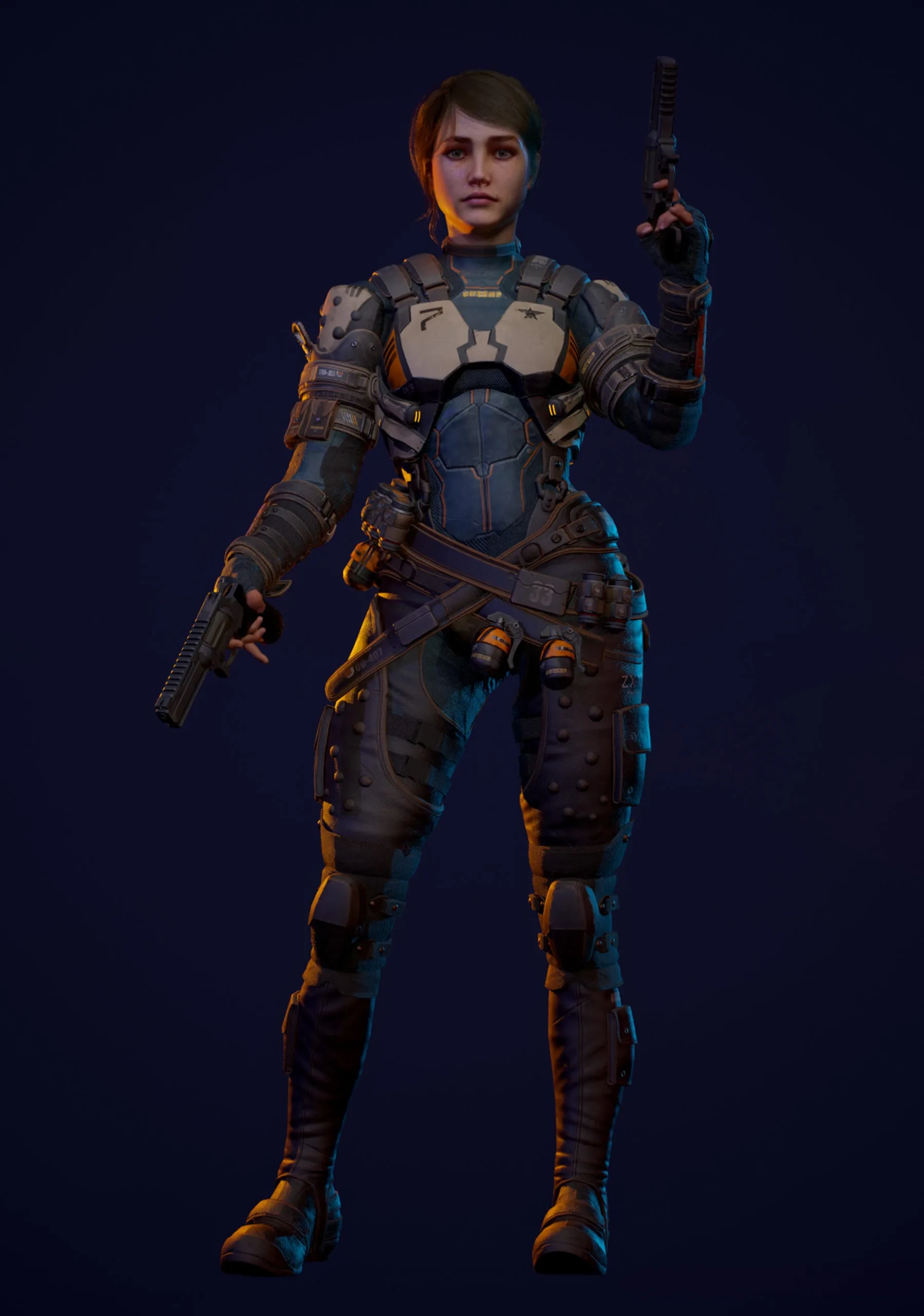 Real-Time Female Mercenary