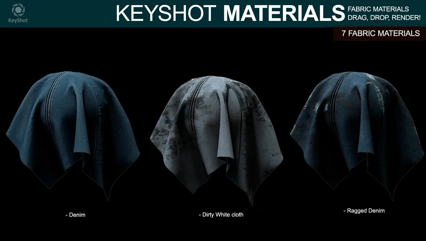 Fabric Materials for Keyshot