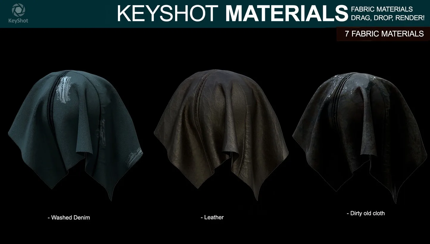 Fabric Materials for Keyshot