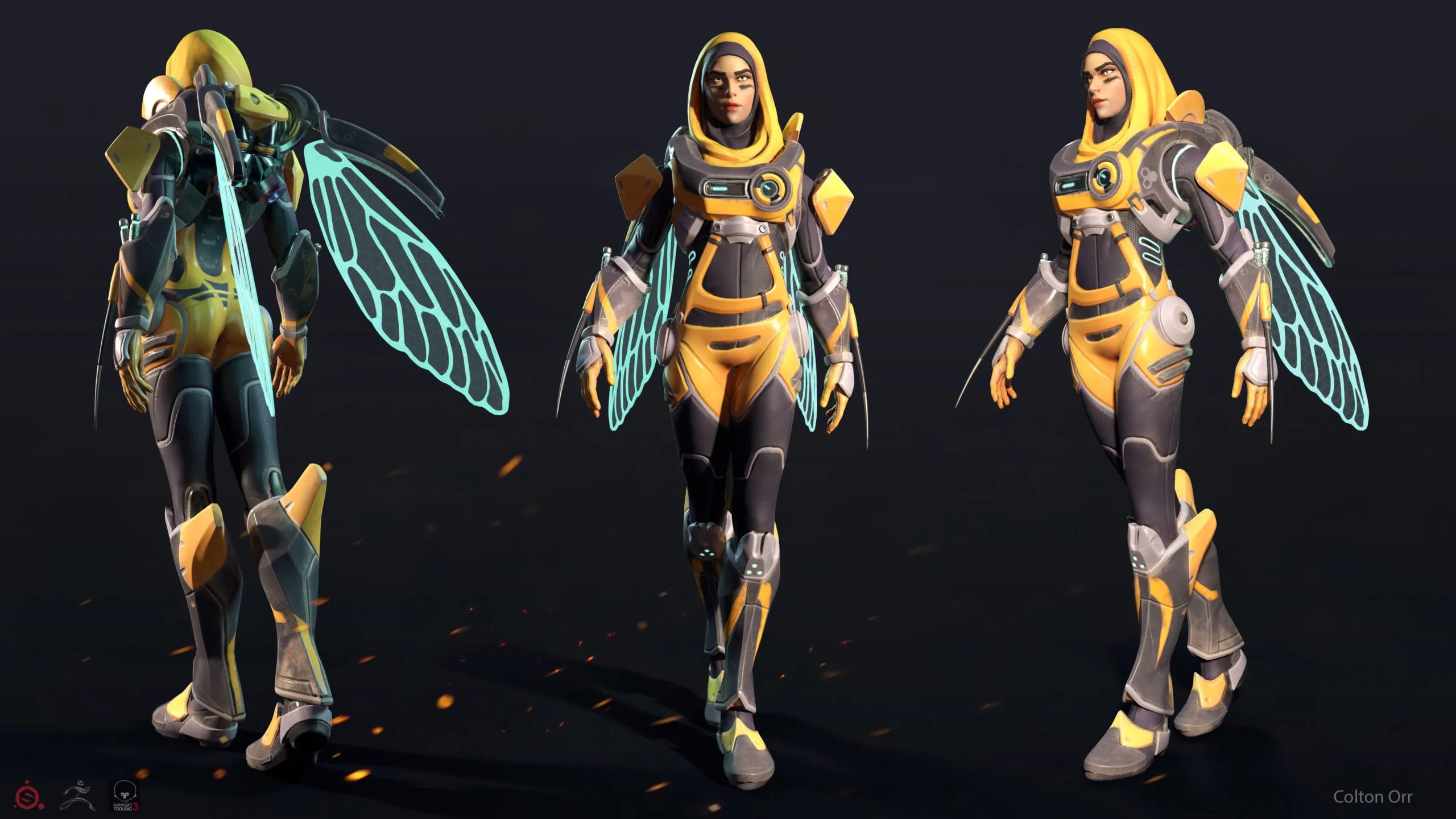 Bumble Bree - Stylized PBR Character