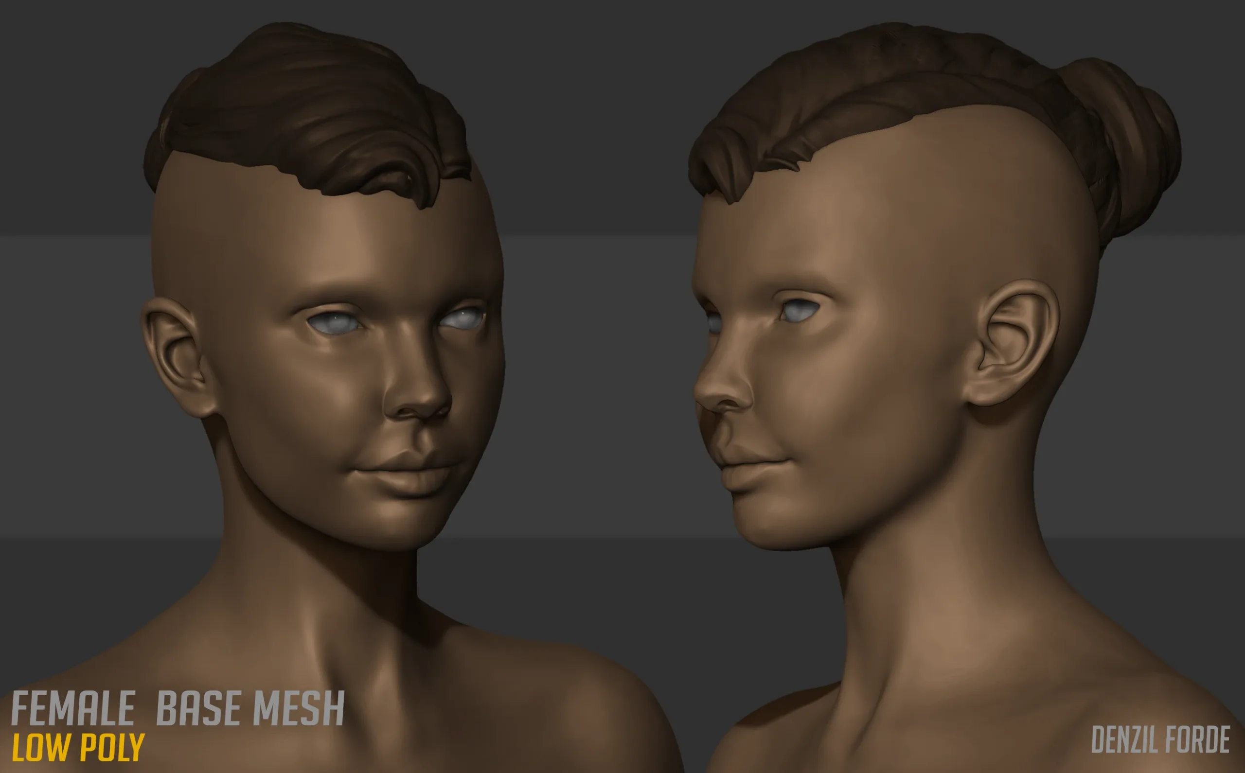 Female Head - Base for Production