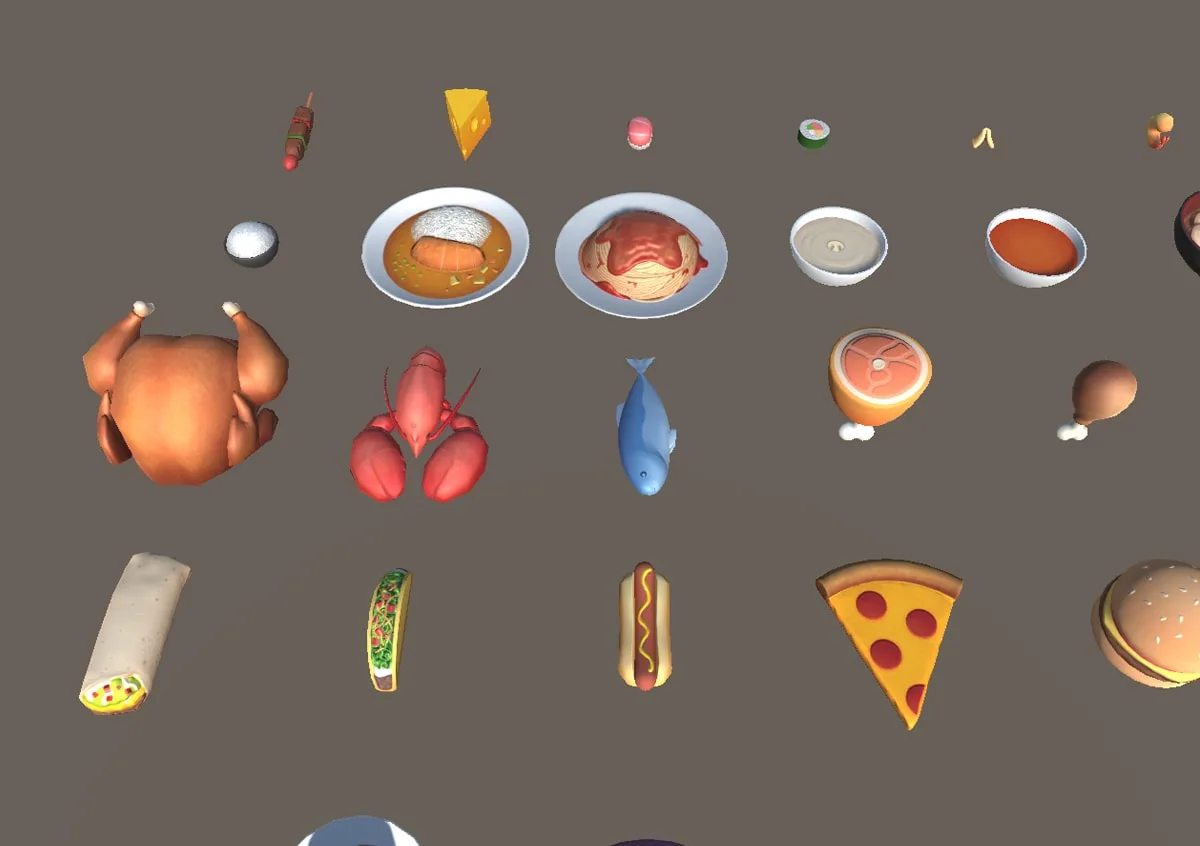 Low Poly Food Pack Vol. 1