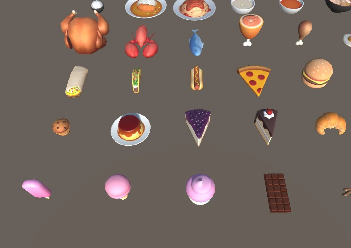 Low Poly Food Pack Vol. 1