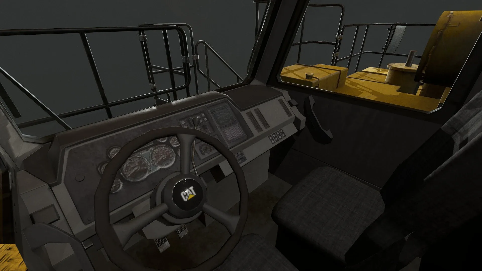 Caterpillar 785D Mining Dump Truck - Low Poly