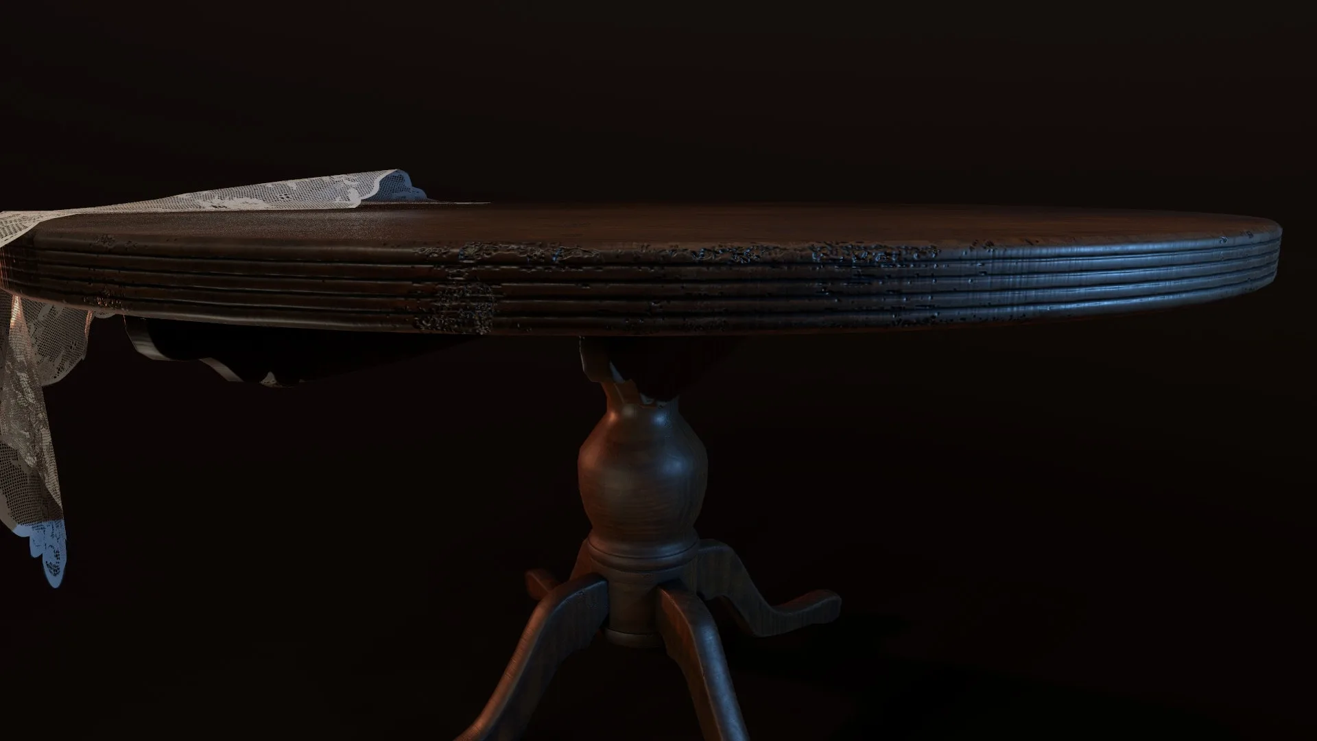 Old Table - PBR Model