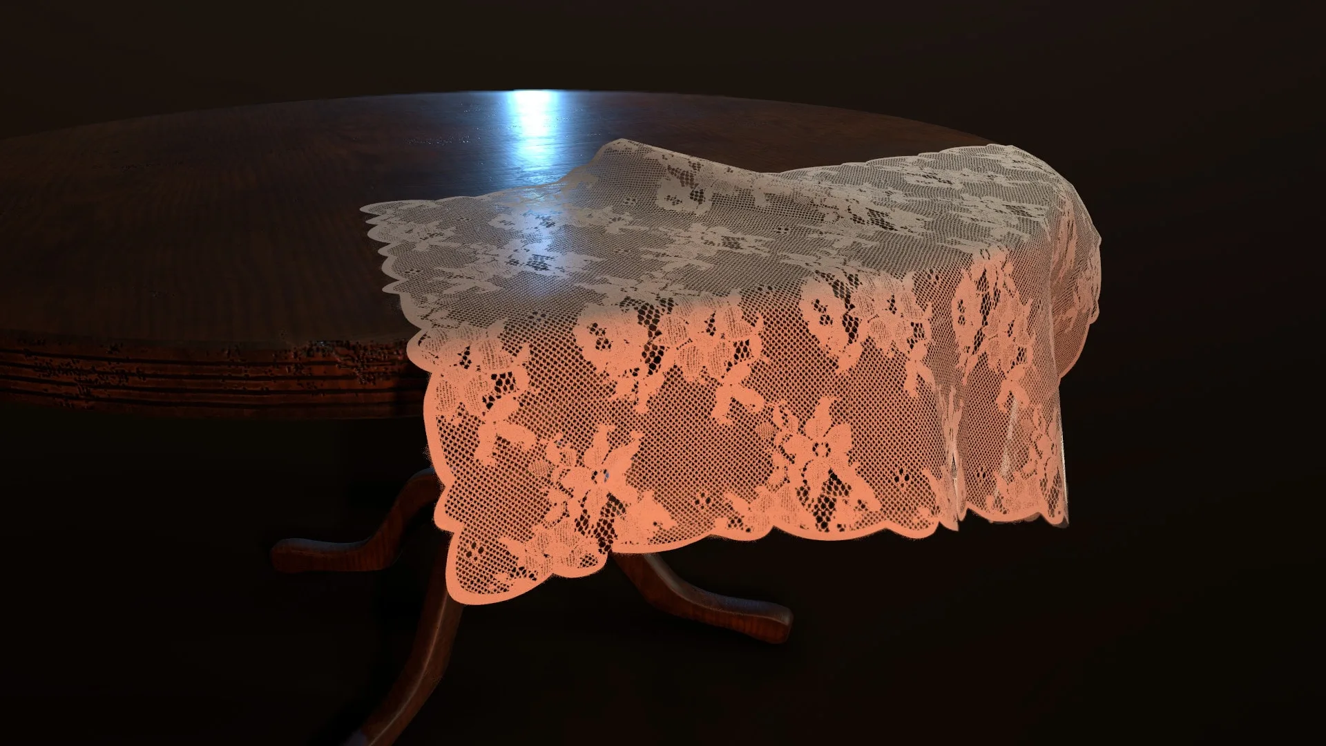 Old Table - PBR Model