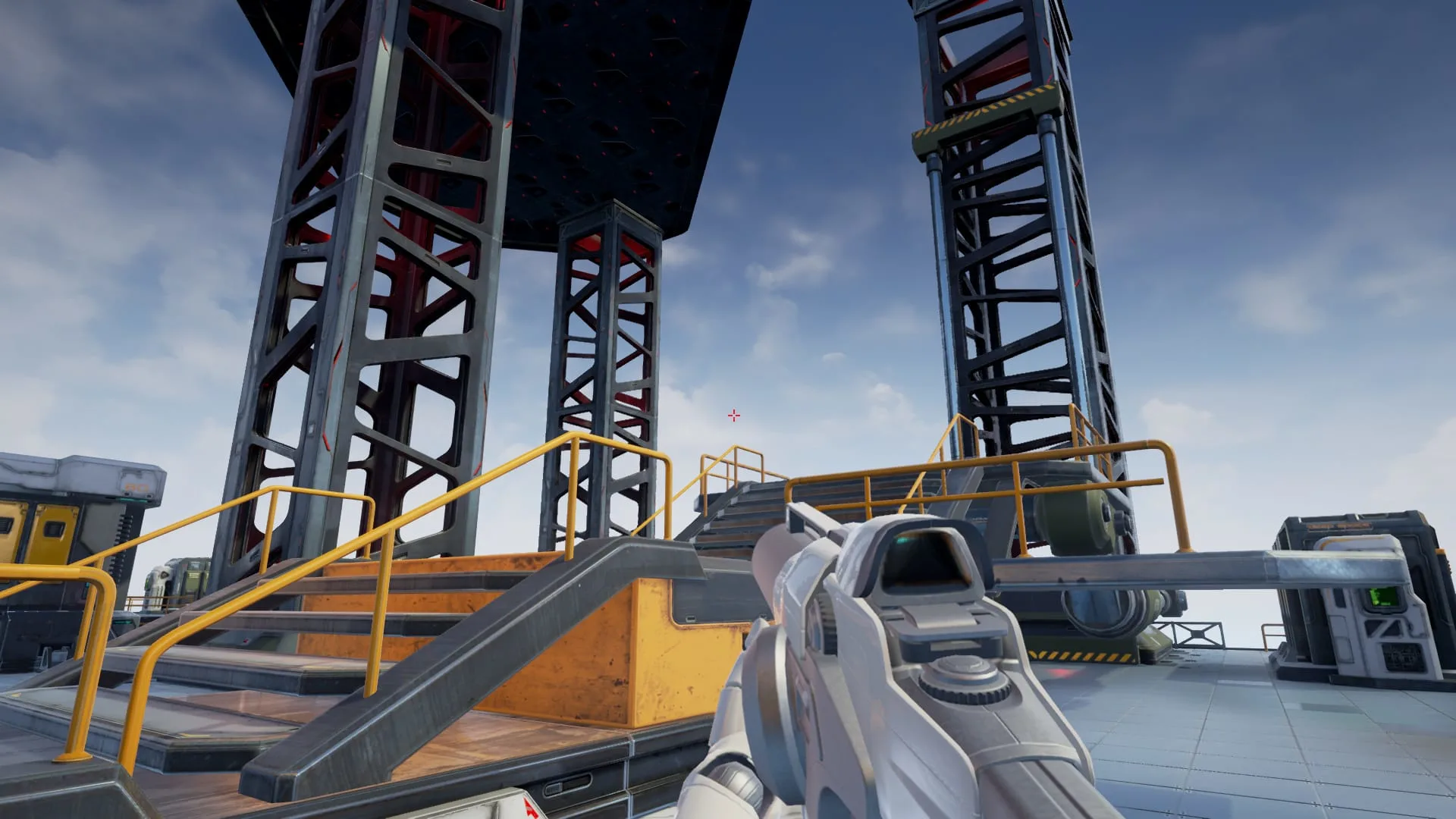 Modular Sci-Fi Space Base Location & Props