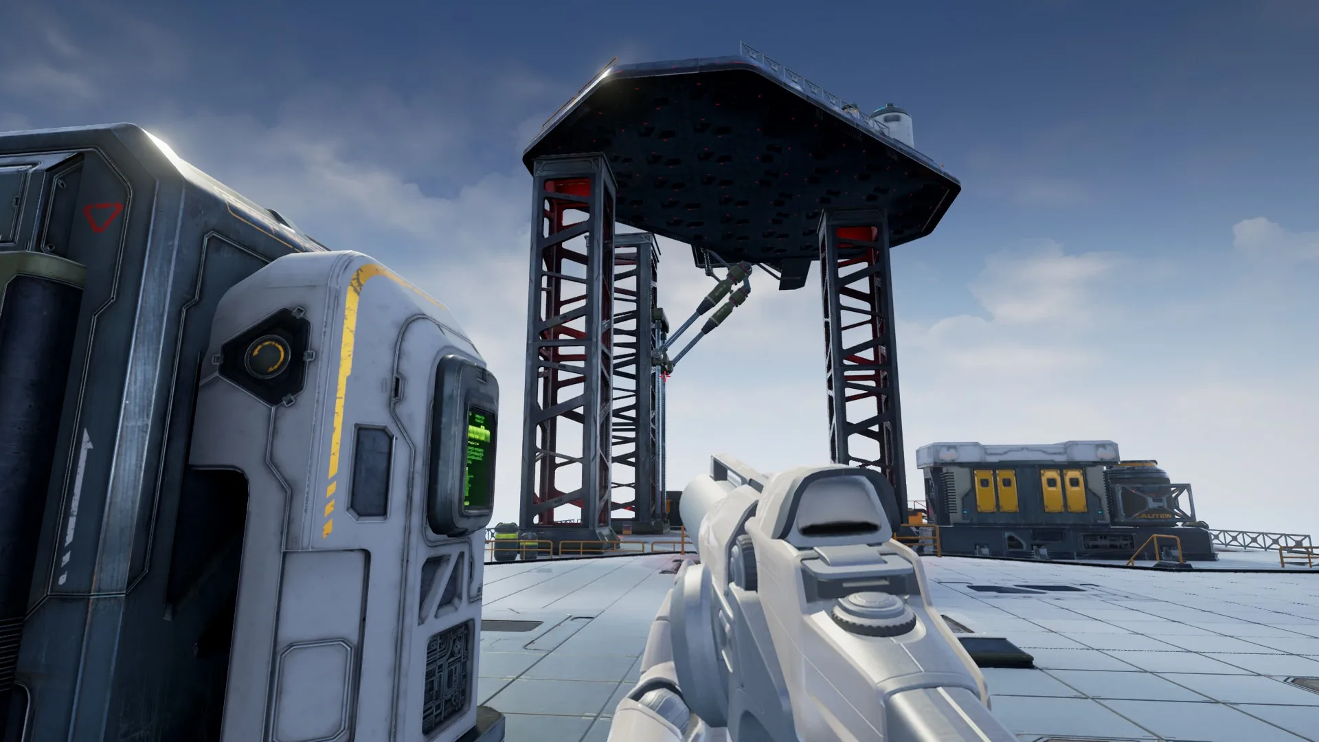 Modular Sci-Fi Space Base Location & Props