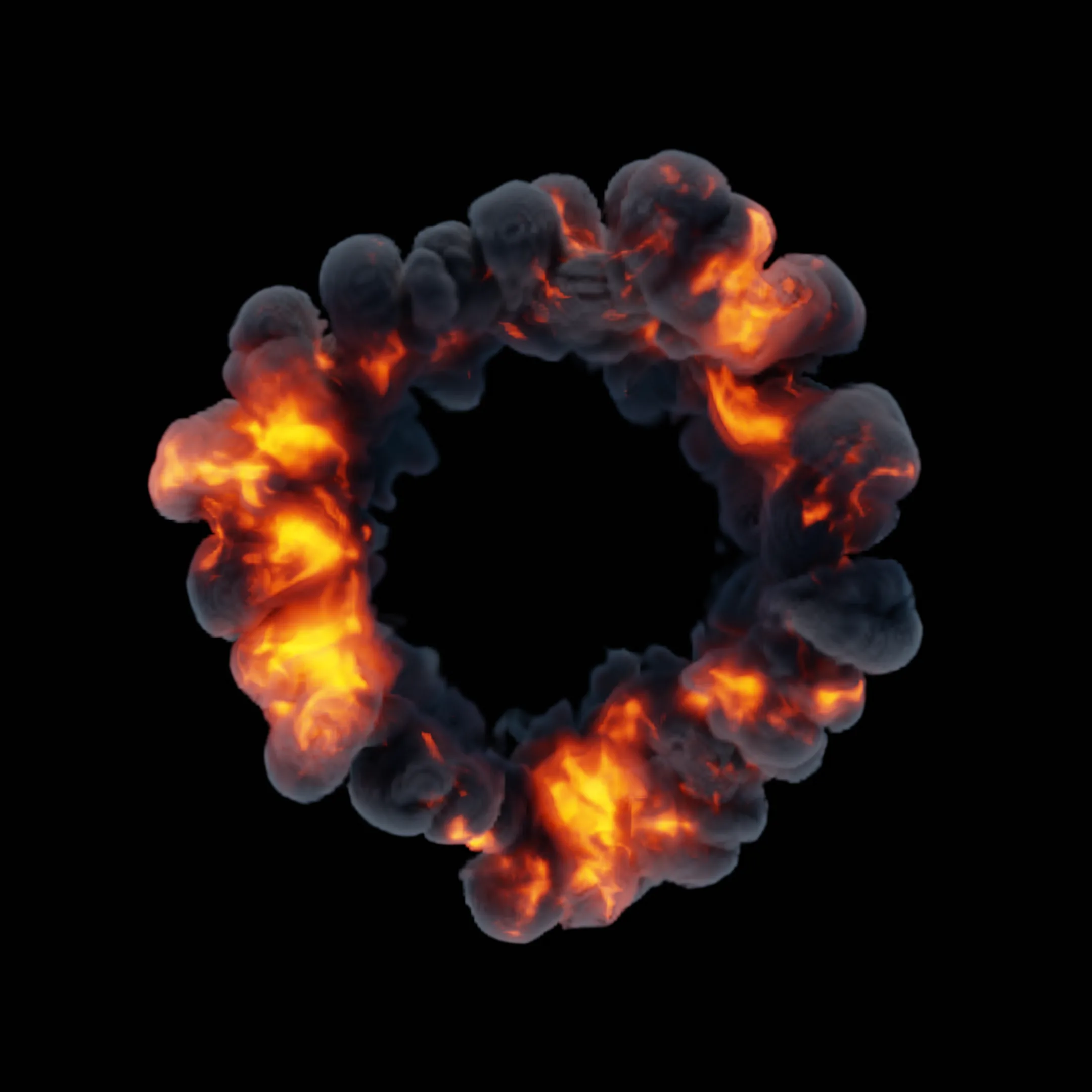 Blaze Add-on / Cinematic Fire Shader in Blender