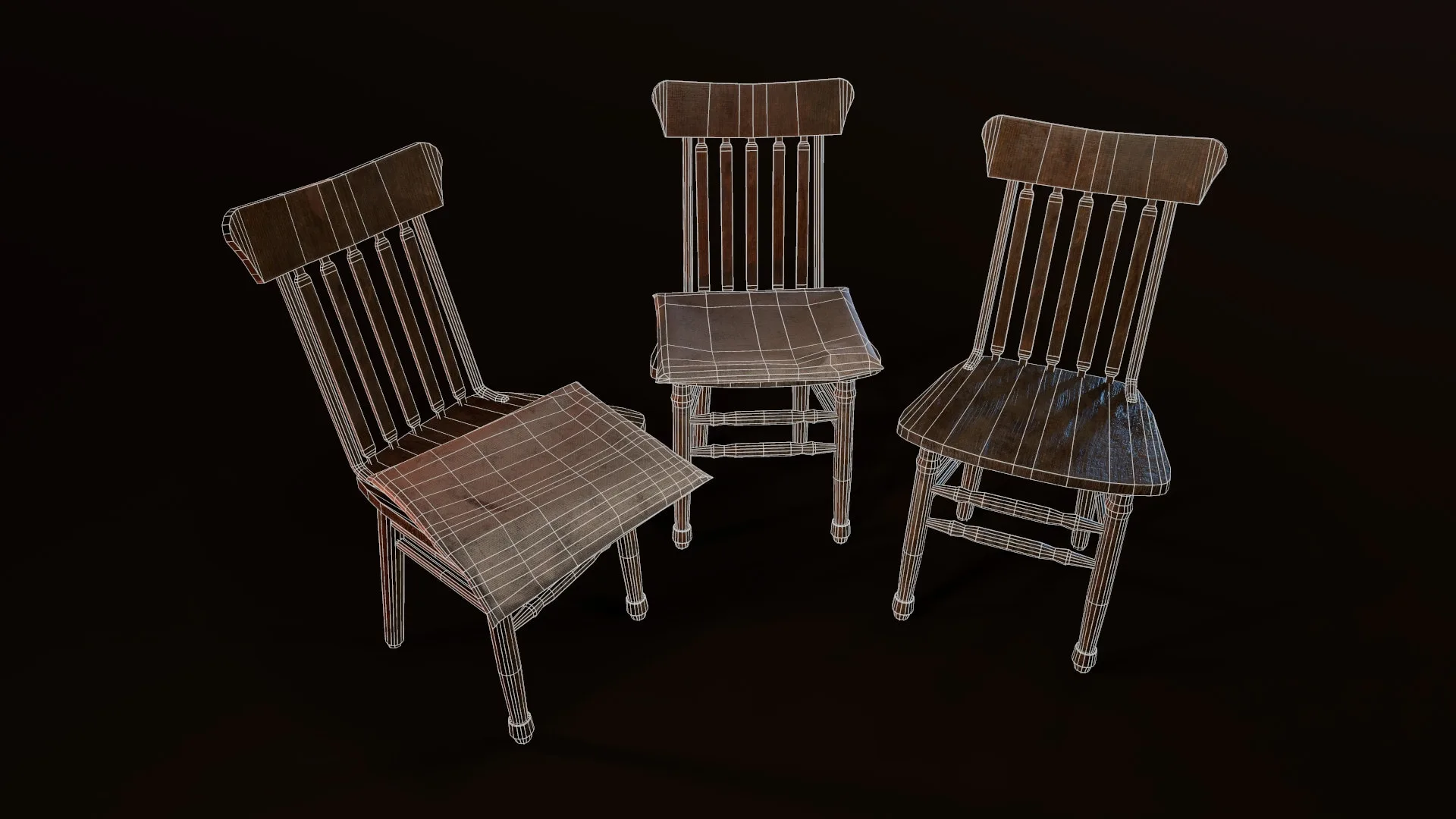 Old Chair – PBR Model