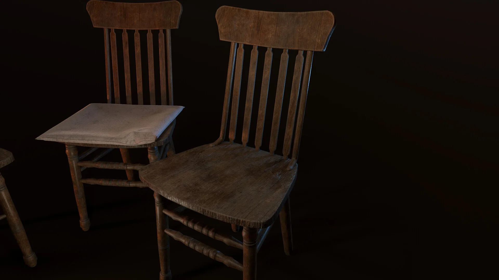 Old Chair – PBR Model
