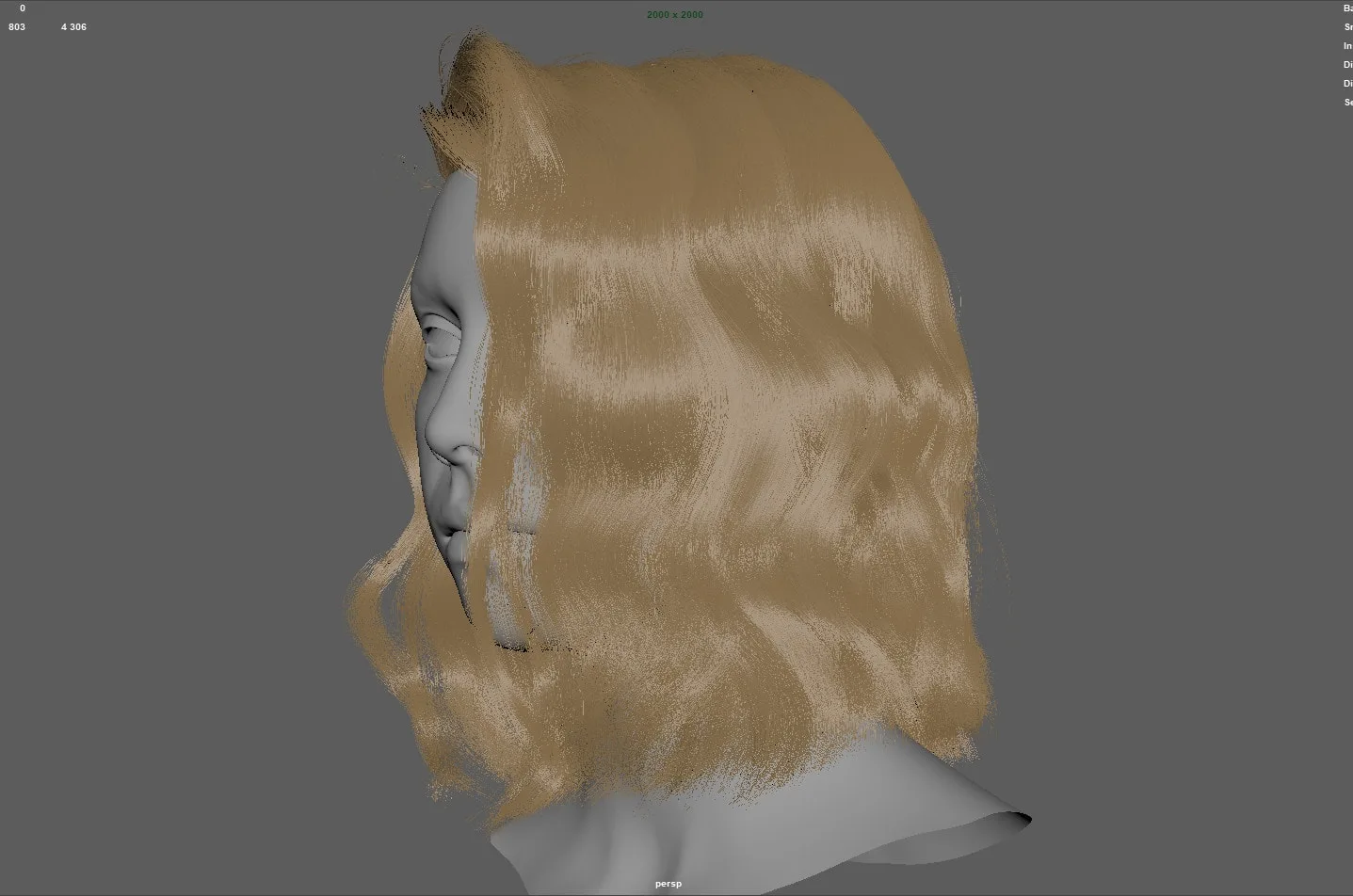 Fibermesh Hair to Xgen Workflow Tutorial - NO AUDIO