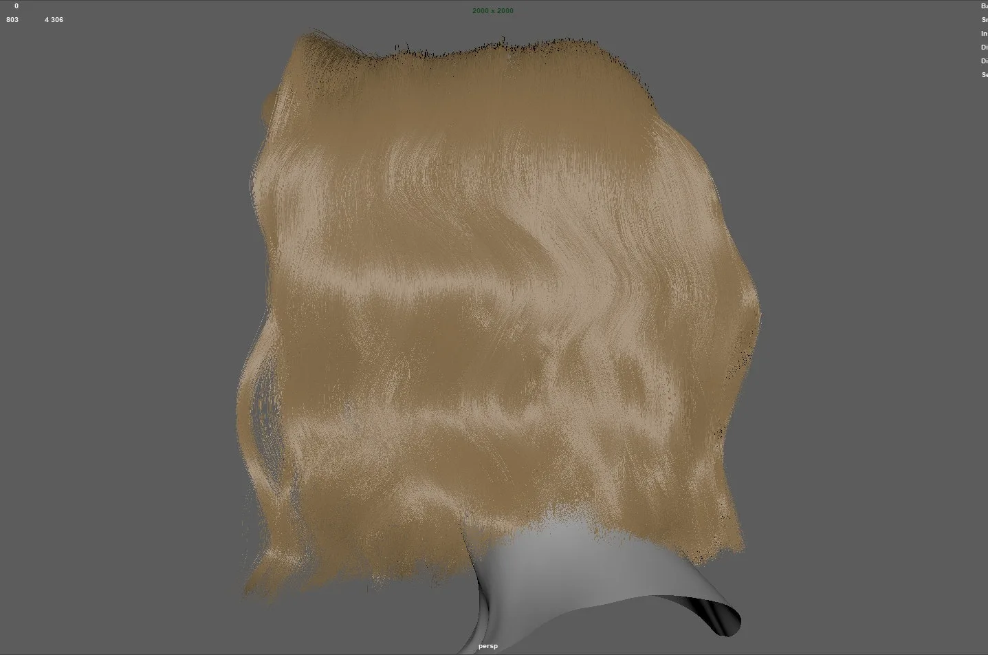 Fibermesh Hair to Xgen Workflow Tutorial - NO AUDIO