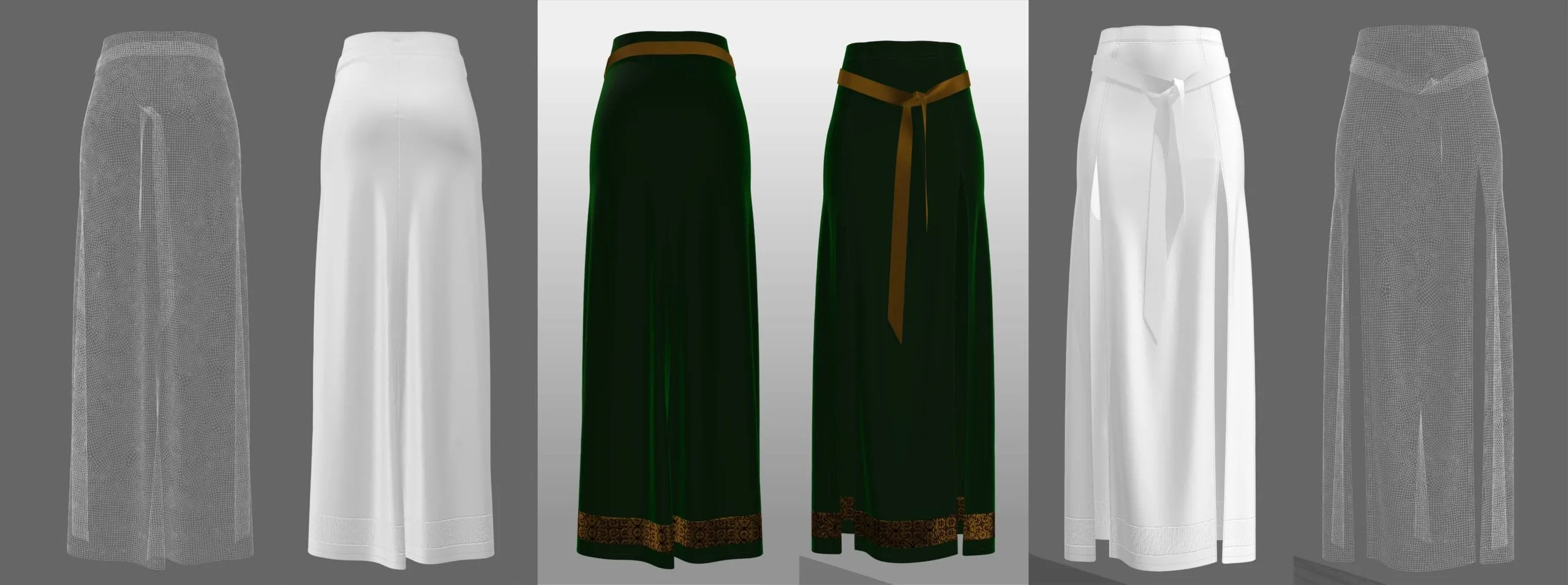 Celtic Sorceress Outfit Vol.1 - Middle Earth Collection