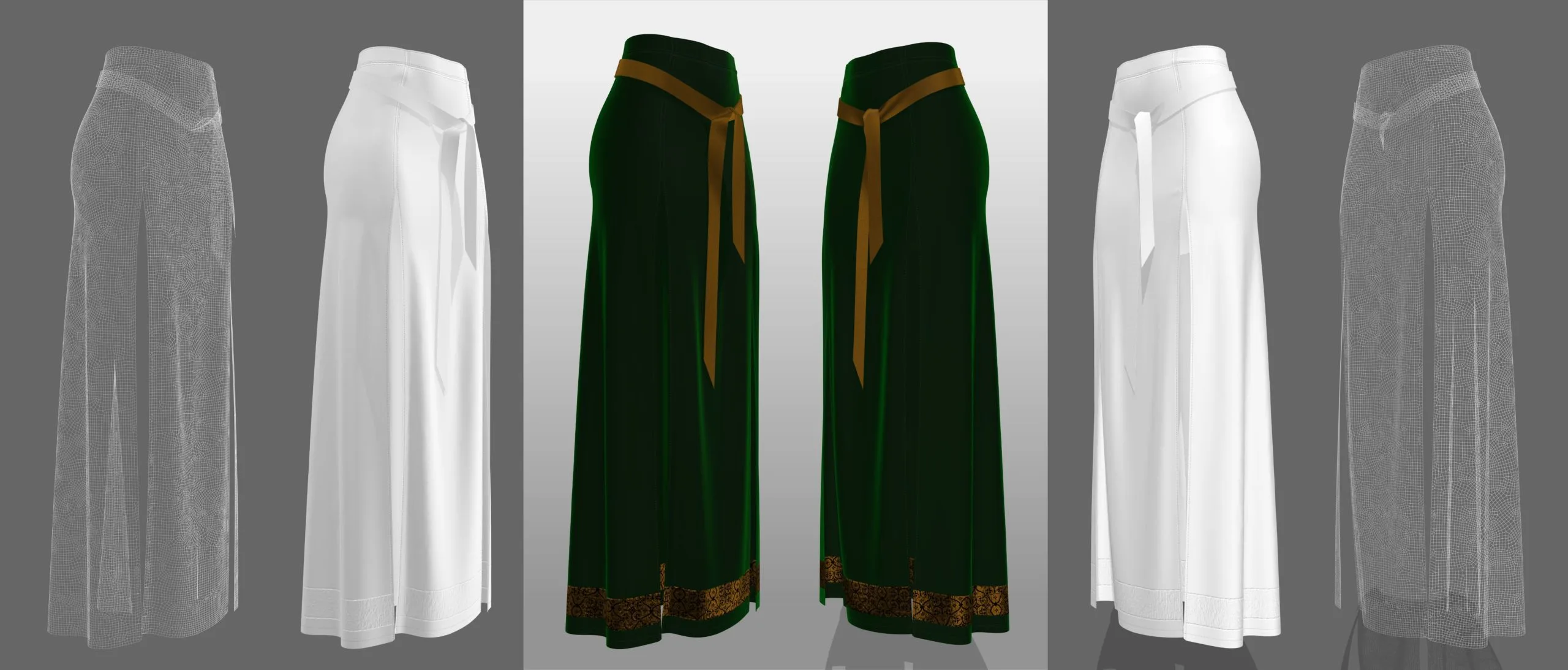 Celtic Sorceress Outfit Vol.1 - Middle Earth Collection