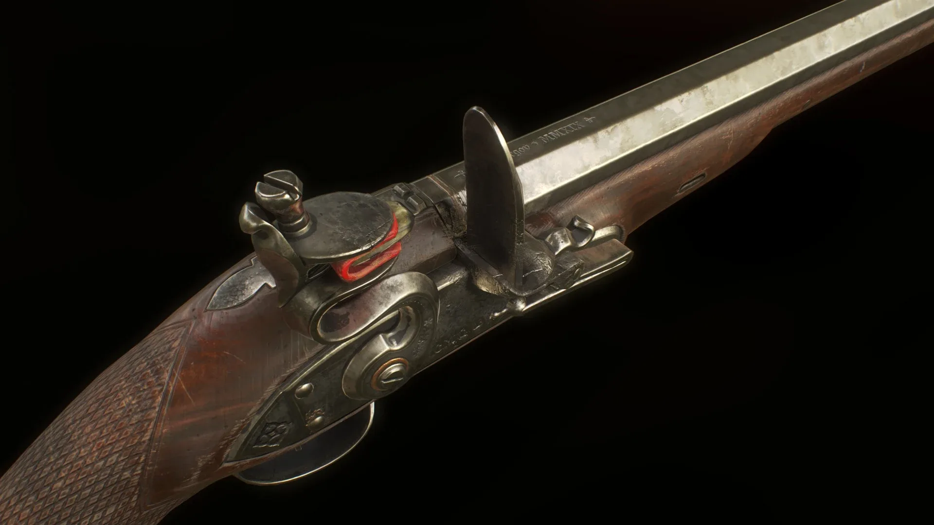 Real Time Flintlock Pistol