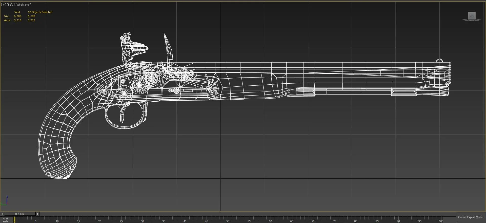 Real Time Flintlock Pistol