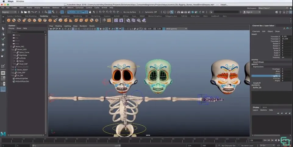 Maya for Beginners: Rigging