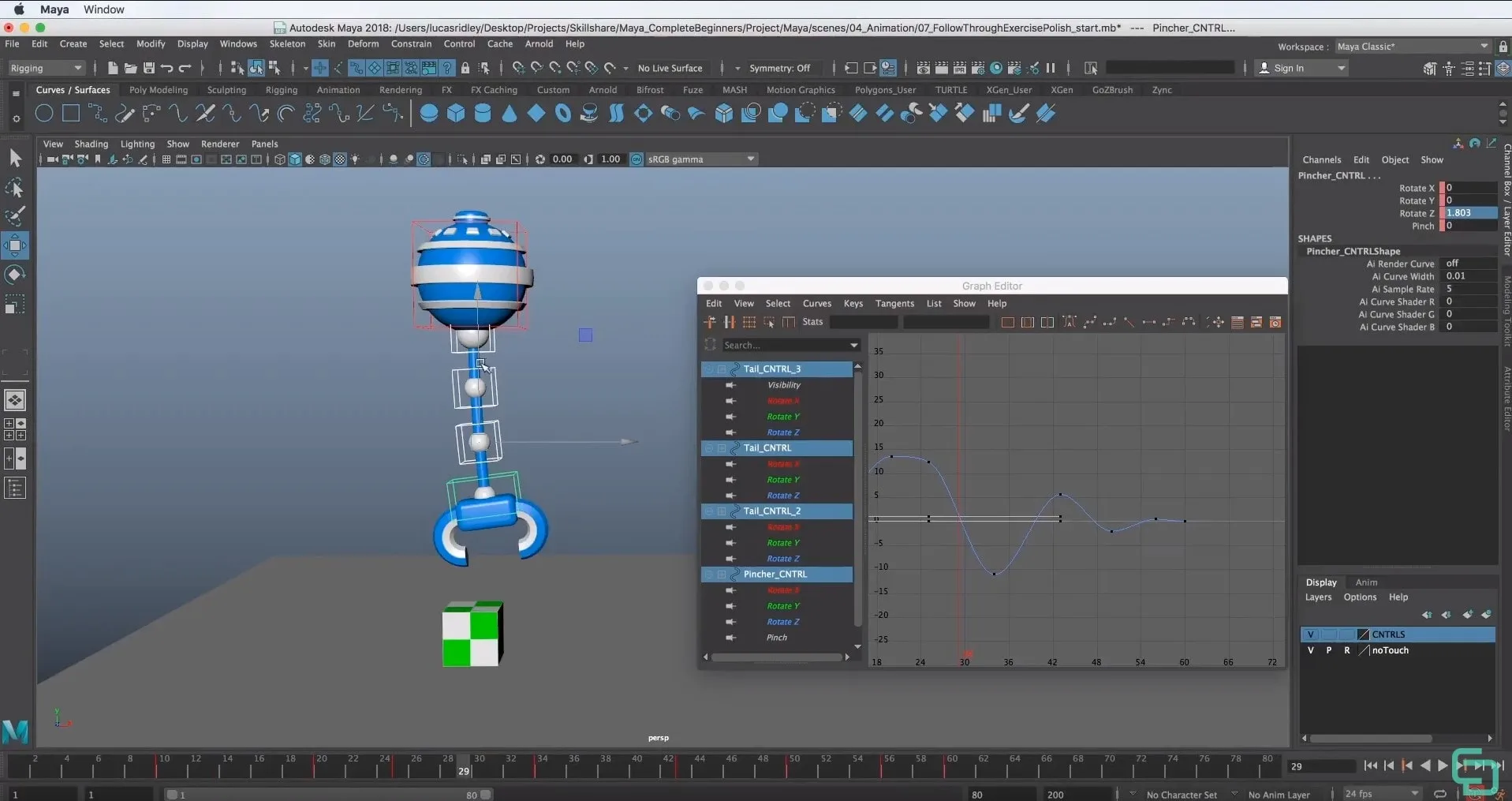 Maya for Beginners: Animation