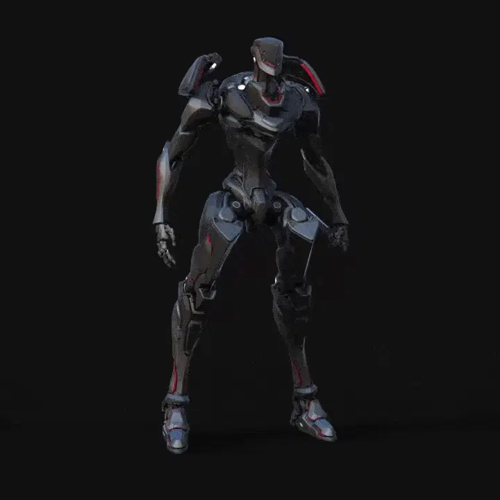 High Poly Mech Modeling in ZBrush