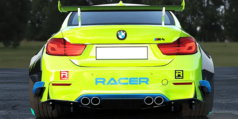 BMW M4 Modified (Rigged Car)