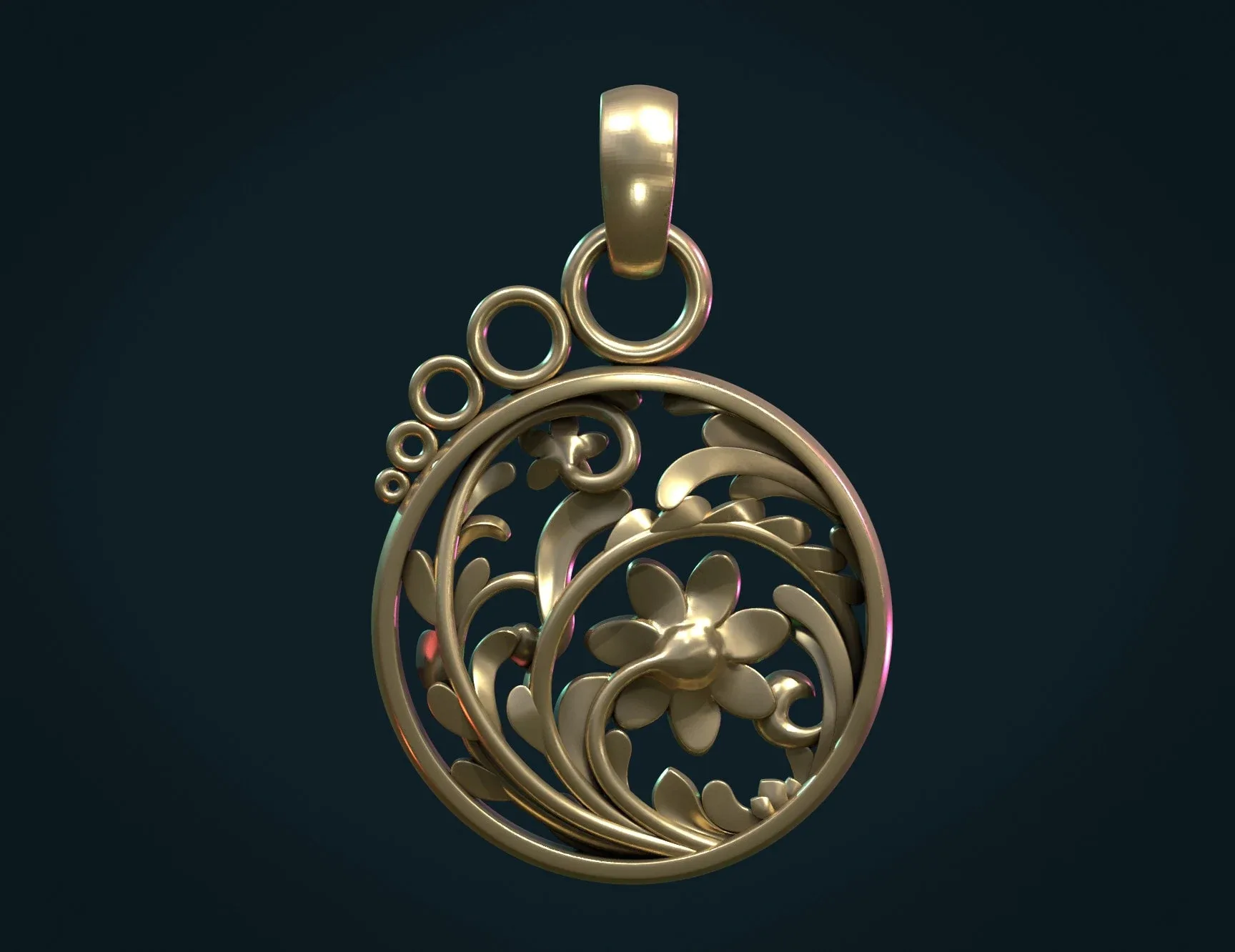 Scrollwork Pendant