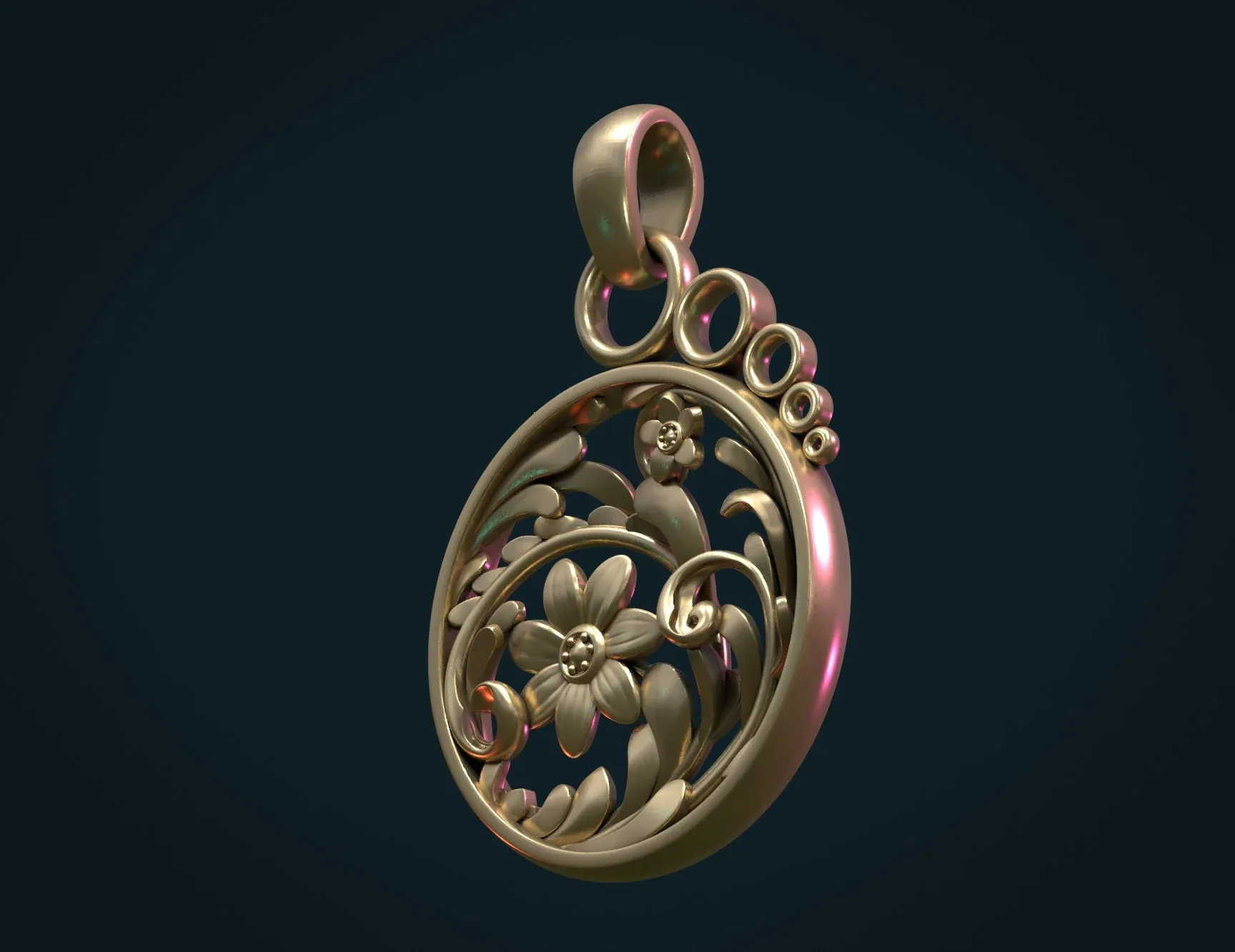 Scrollwork Pendant